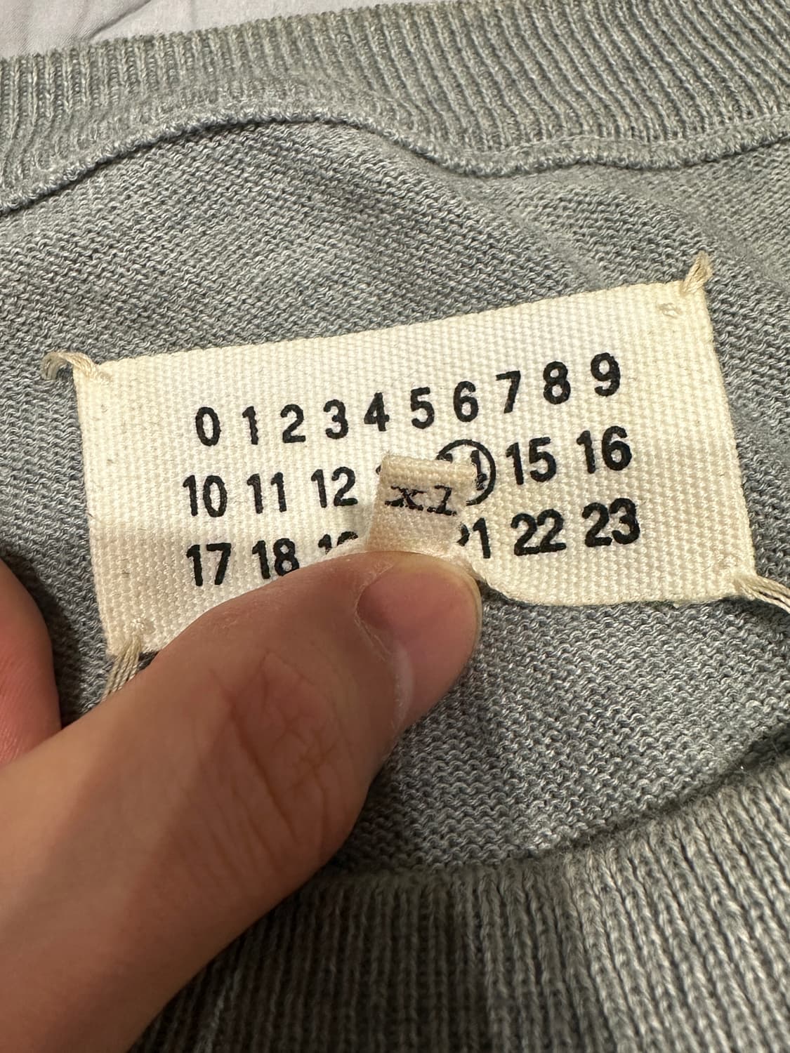 메종마르지엘라 엘보우 패치 니트 상품이미지2