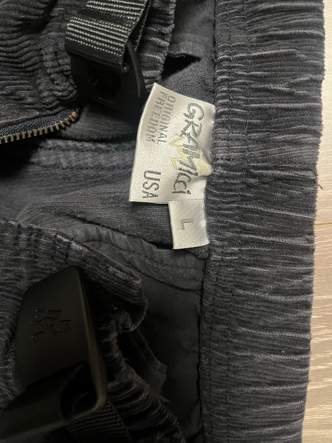 그라미치 코듀로이 네이비 L 판매 상품이미지2