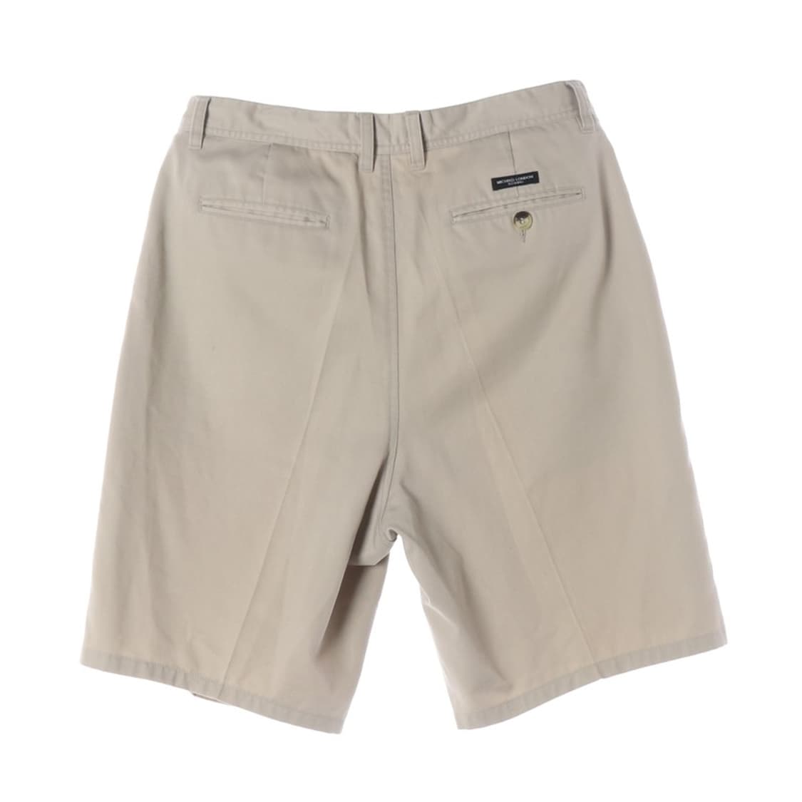 미치코런던 투턱 베이지 치노 하프 팬츠 34 상품이미지2