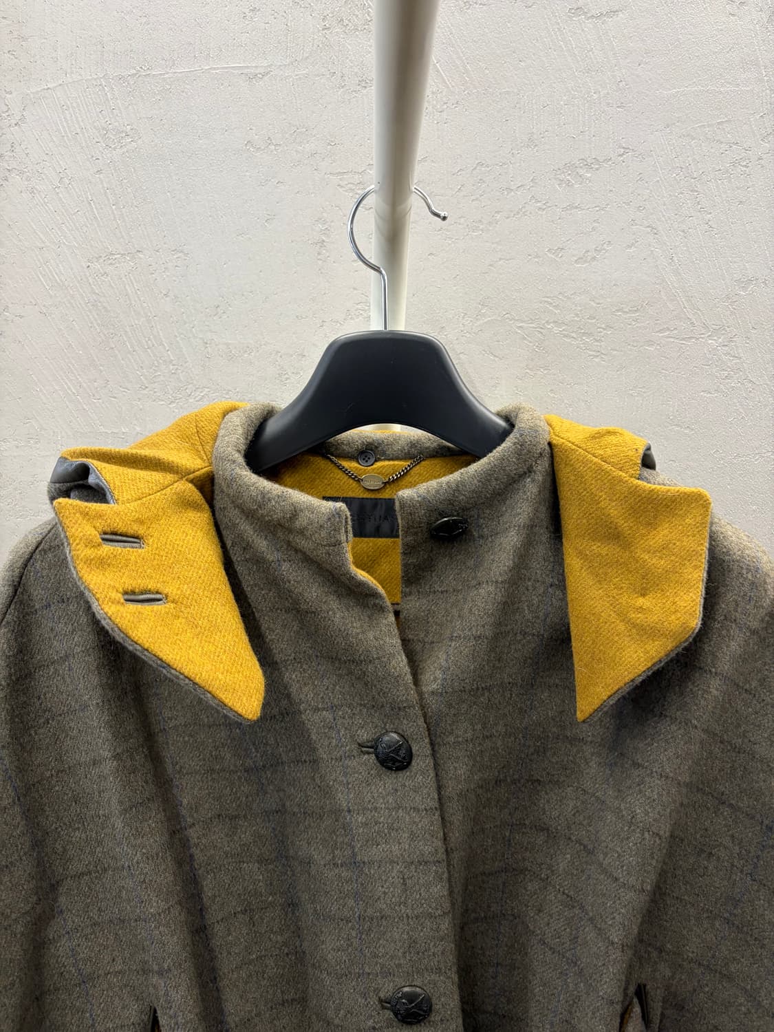 JILL STUART 울 케이프 후드 코트 free 상품이미지3