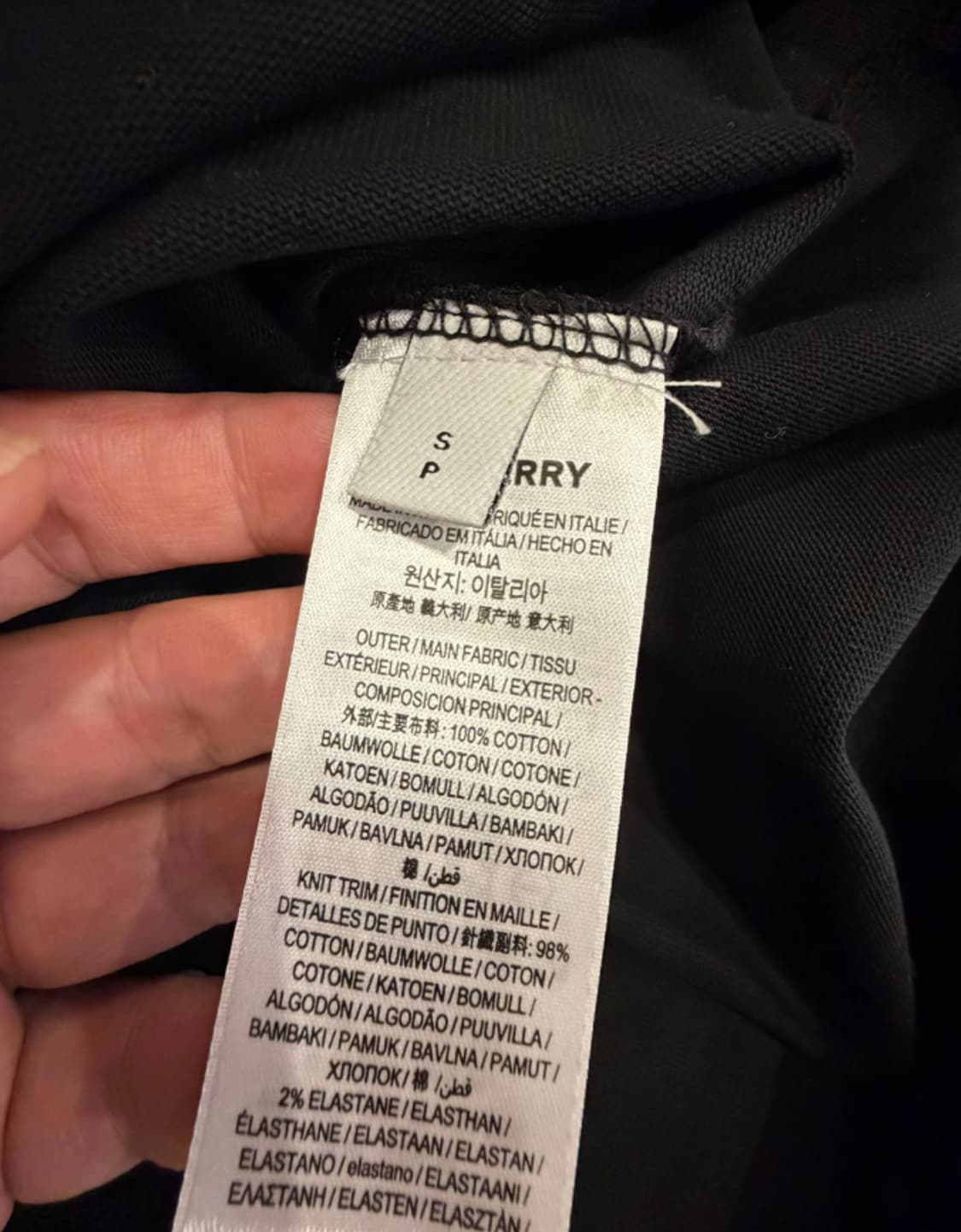 [버버;리] 새상품 / 반팔 / 약 100 사이즈 상품이미지4