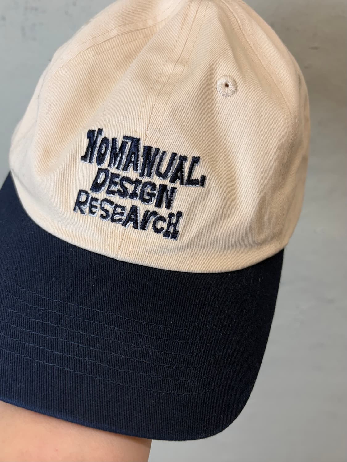 노매뉴얼 투톤 볼캡 상품이미지2