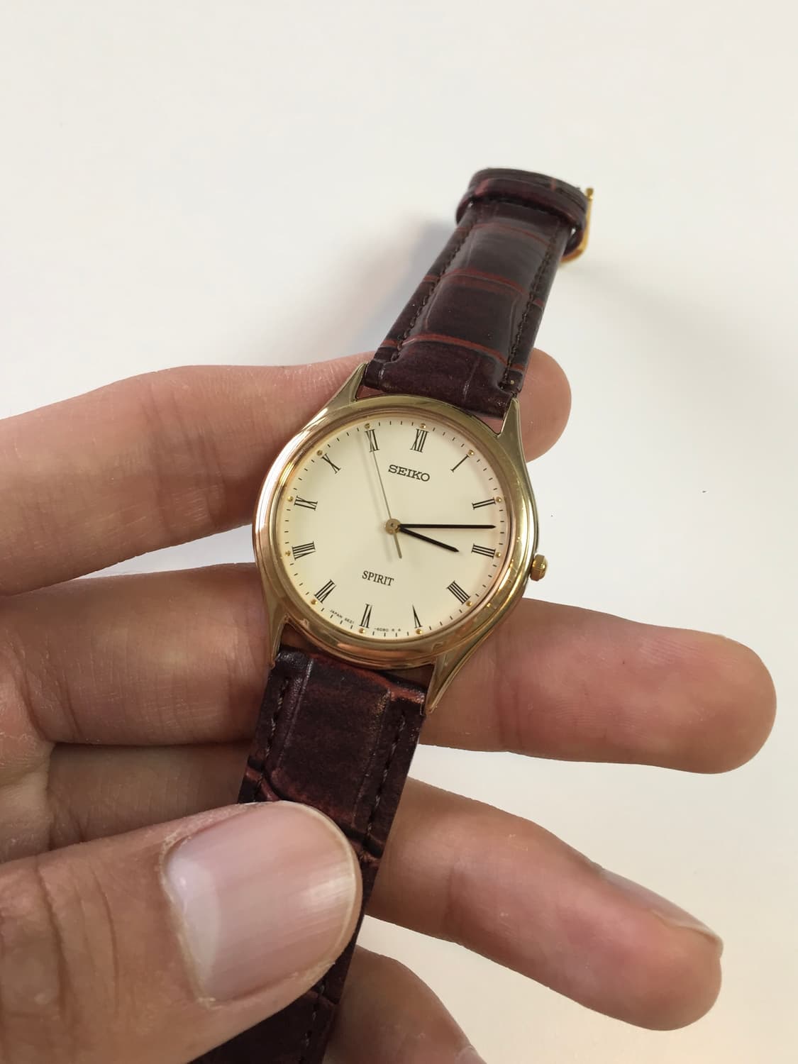 90s seiko spirit roman index gold 상품이미지2