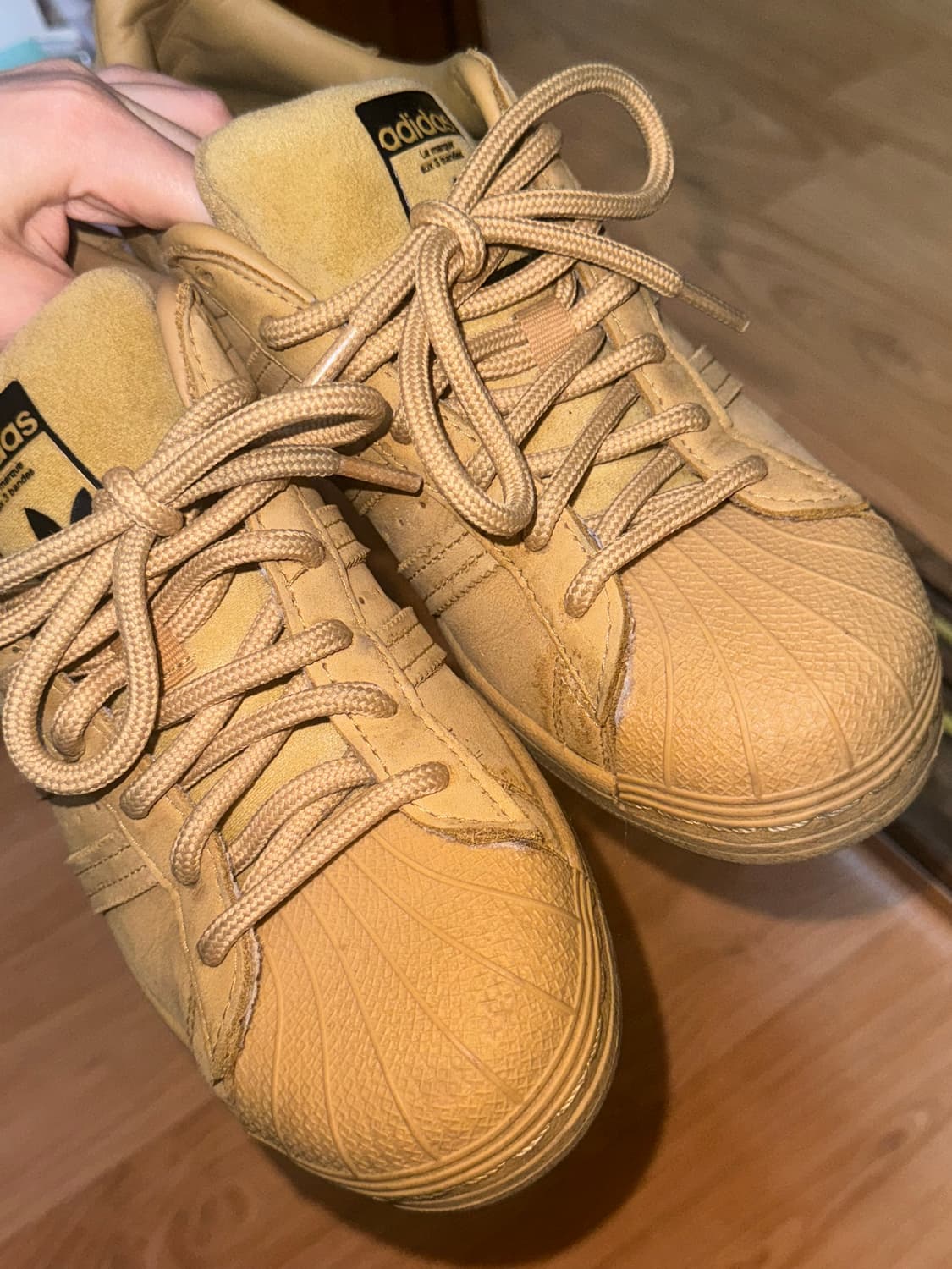 아디다스 슈퍼스타 골드베이지 상품이미지2