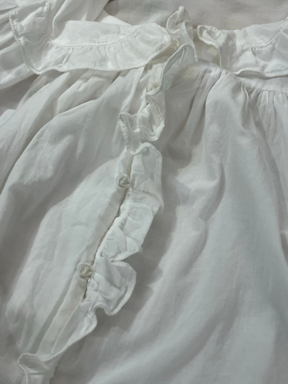 빈티지 레이스 블라우스 화이트 #csz2124 상품이미지4