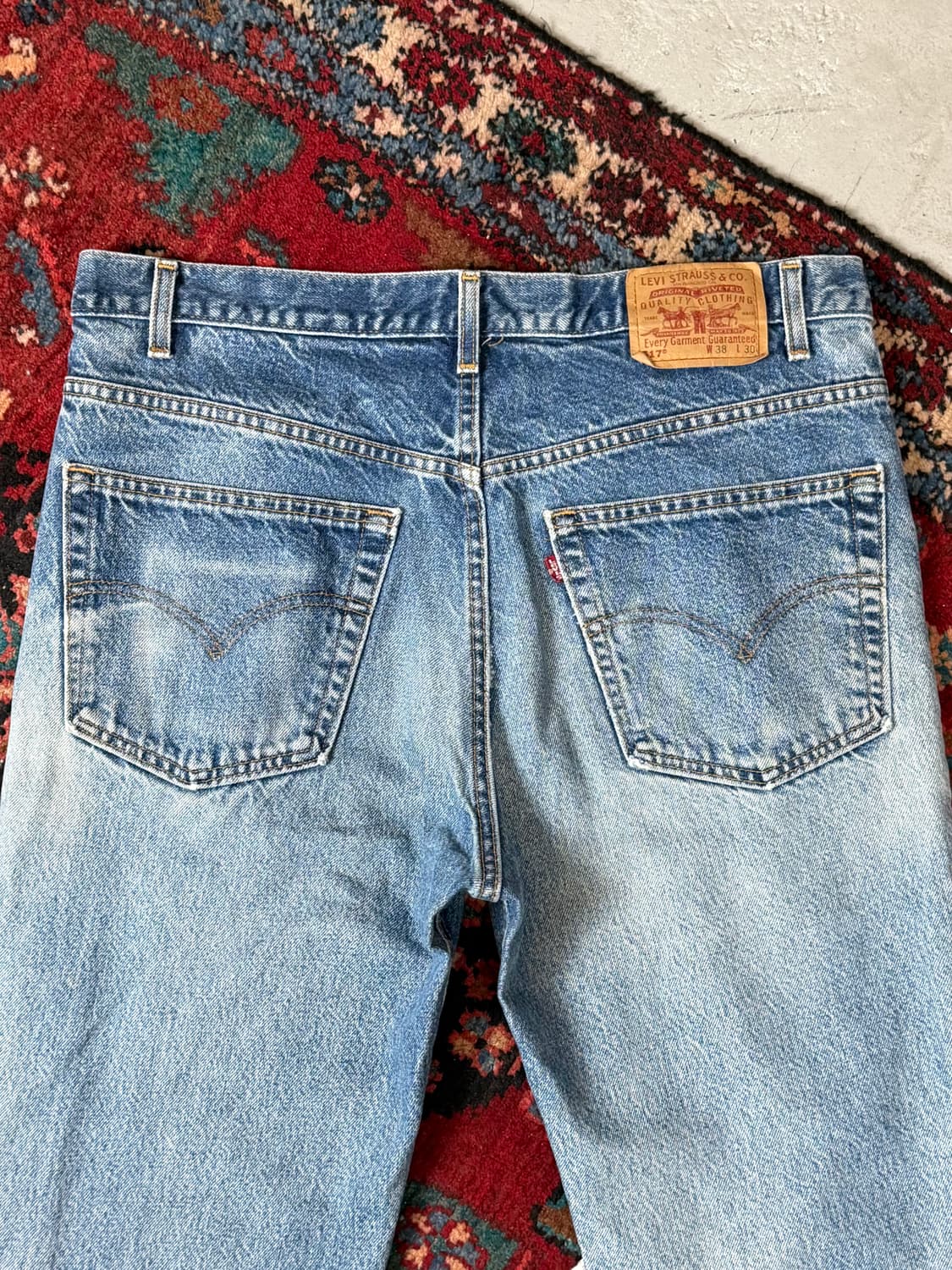 90's USA Made 빈티지 리바이스 517 부츠컷 상품이미지6