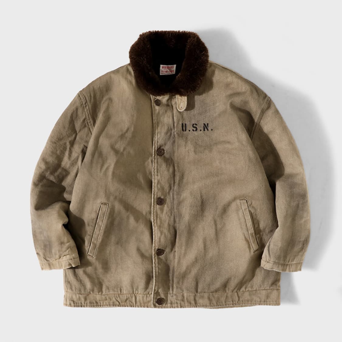 굿니스 USN N-1 Deck Coat 덱자켓 상품이미지1