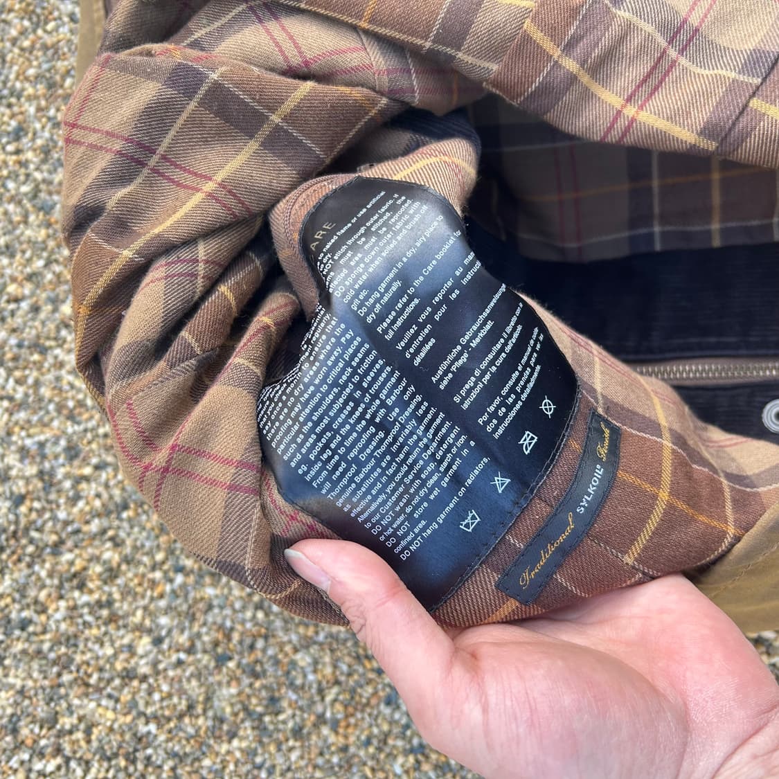 바버(BARBOUR) 뉴마켓 왁싱 자켓 상품이미지6