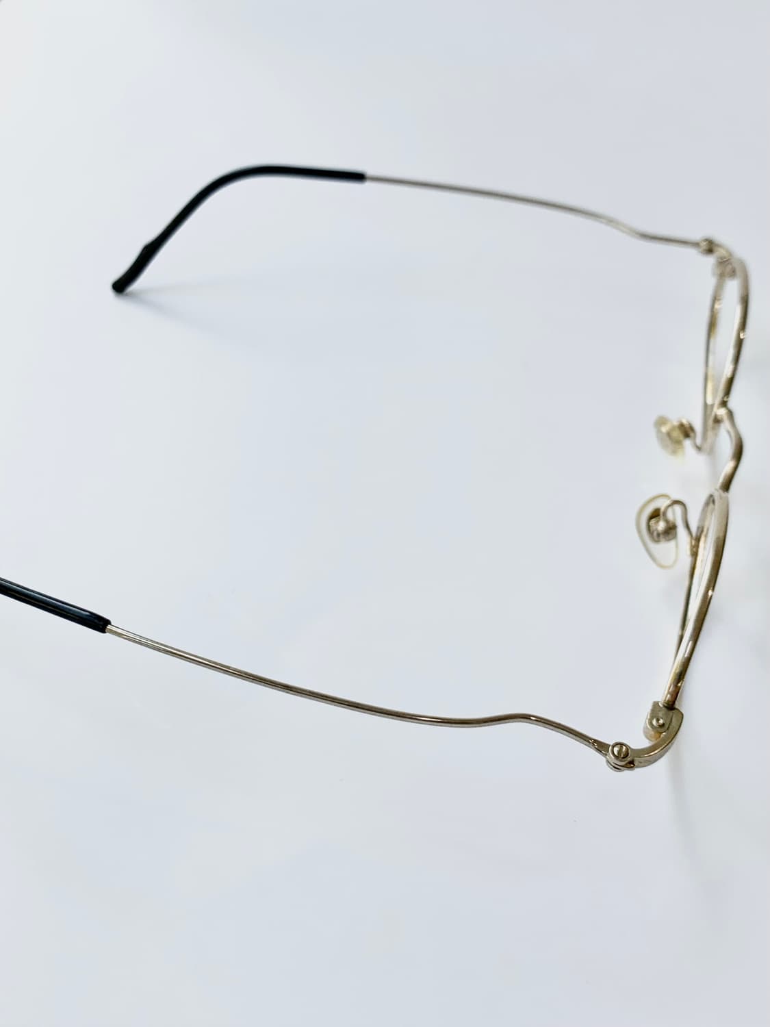 [픽키-611] 골드 오벌 메탈 안경 데드스탁 빈티지 클래식 프레임 상품이미지6