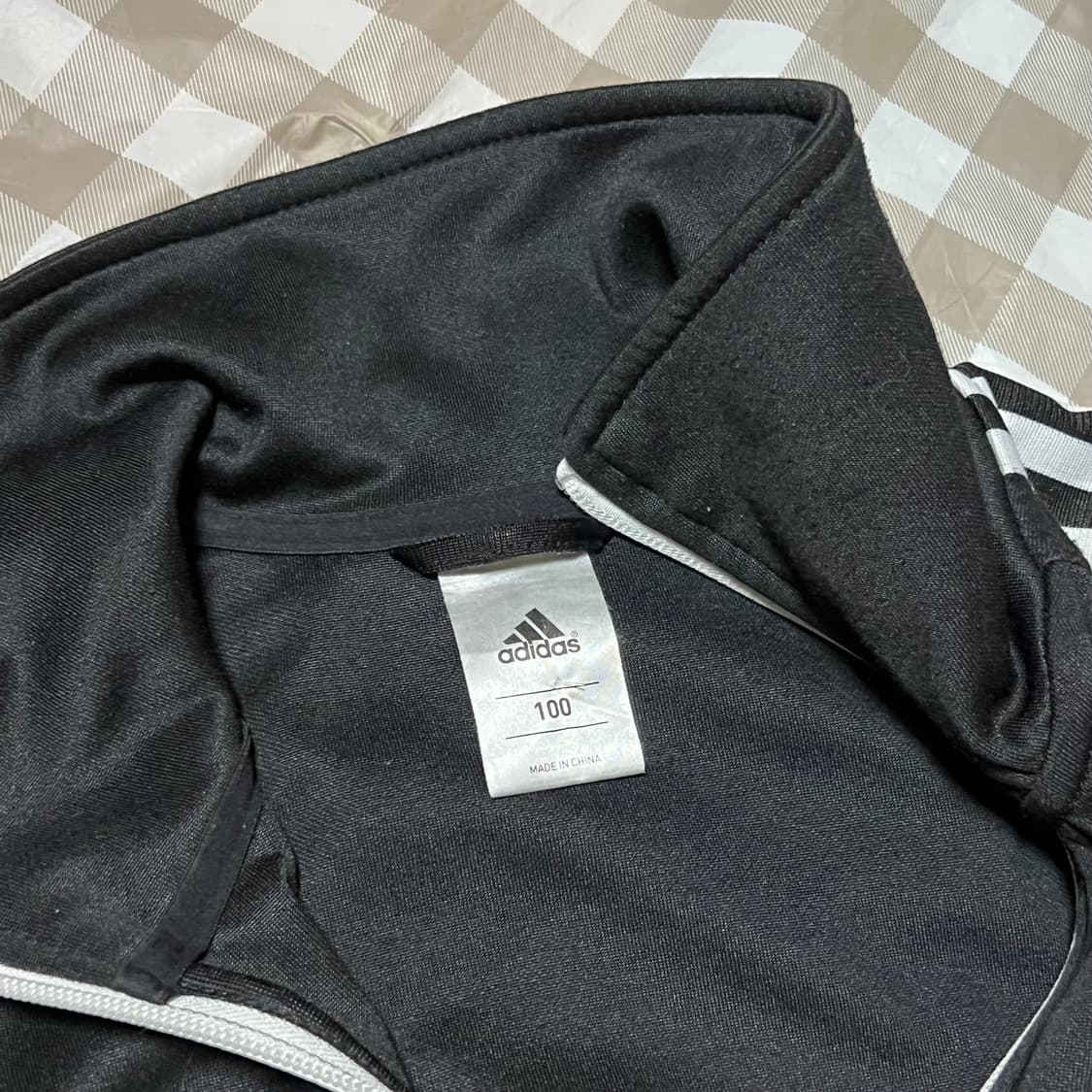 아디다스 져지 100 삼선 트랙탑 집업 Y2K 상품이미지2