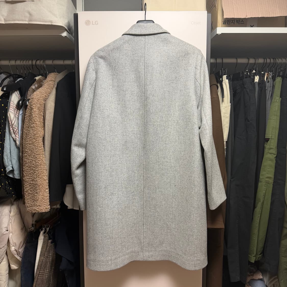 COS 히든 울코트 그레이(50) 상품이미지3
