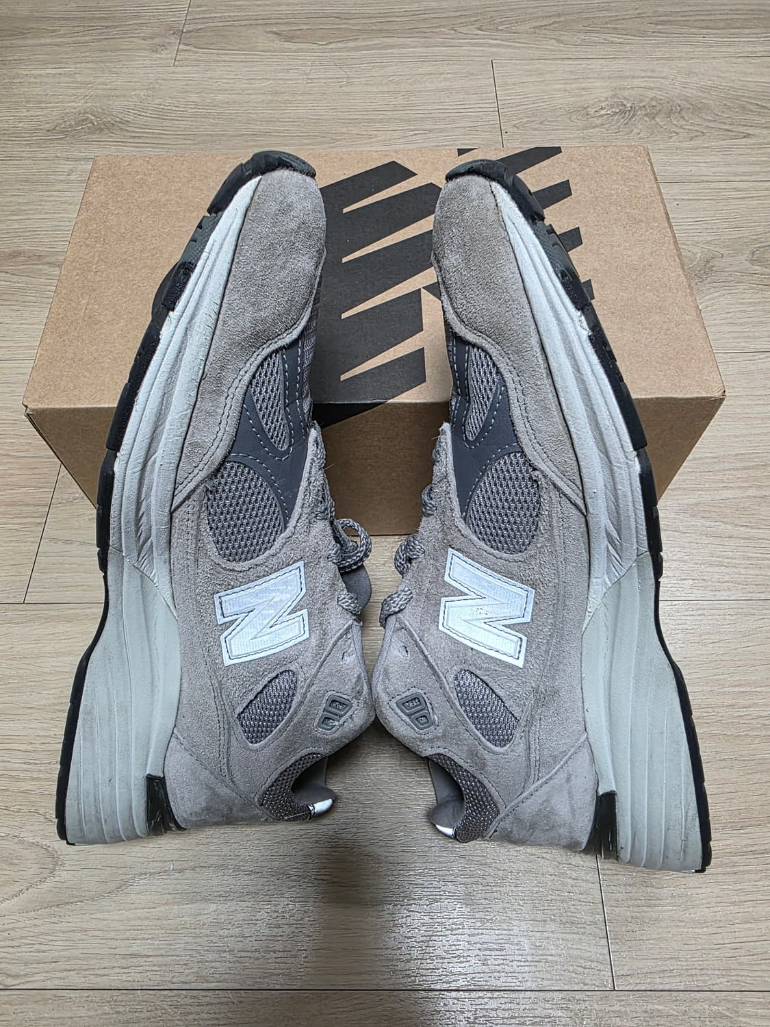 [네고환영] 뉴발란스 991v2 그레이 270 메이드 인 UK 상품이미지9