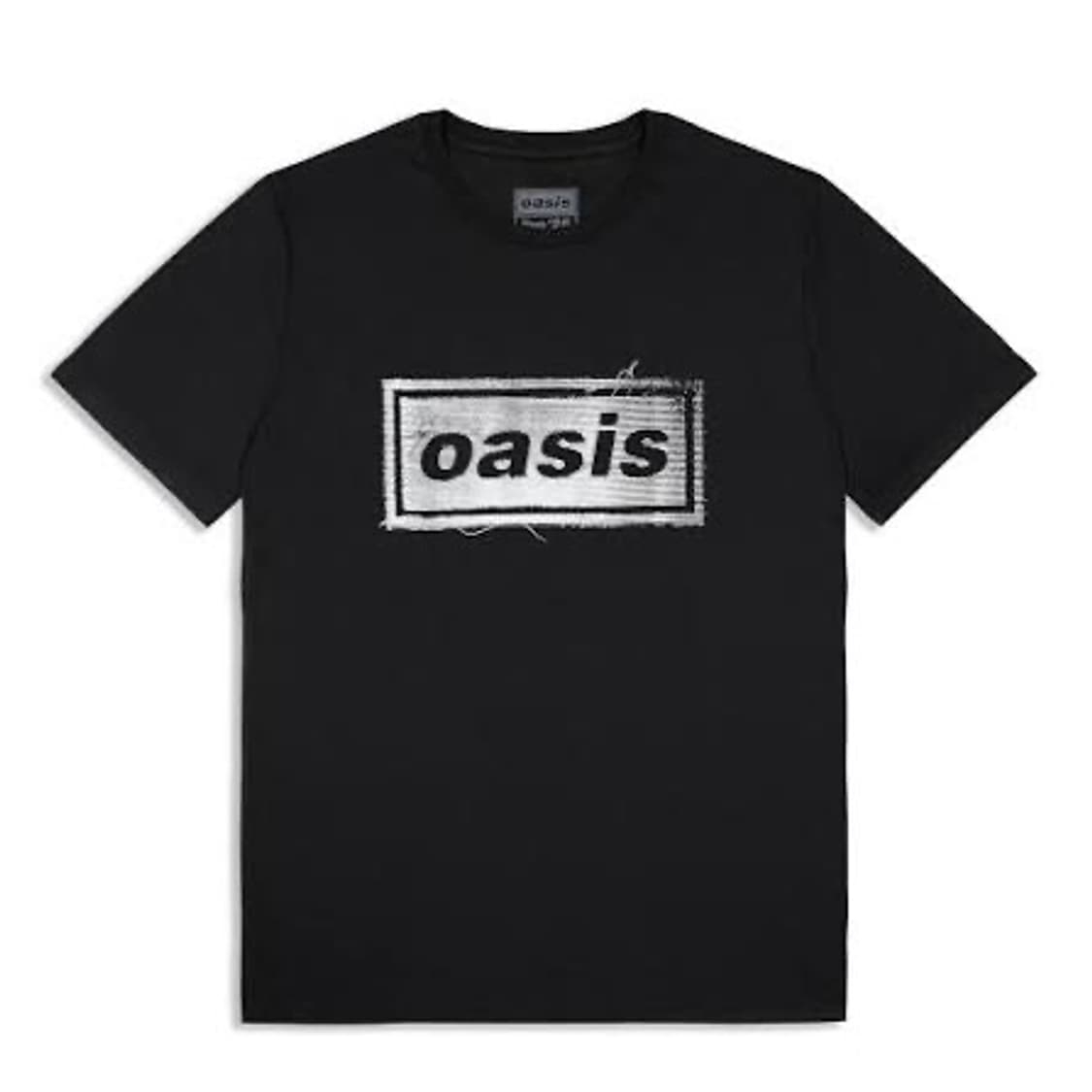 공식 오아시스 라이브25 로고 티셔츠 상품이미지1
