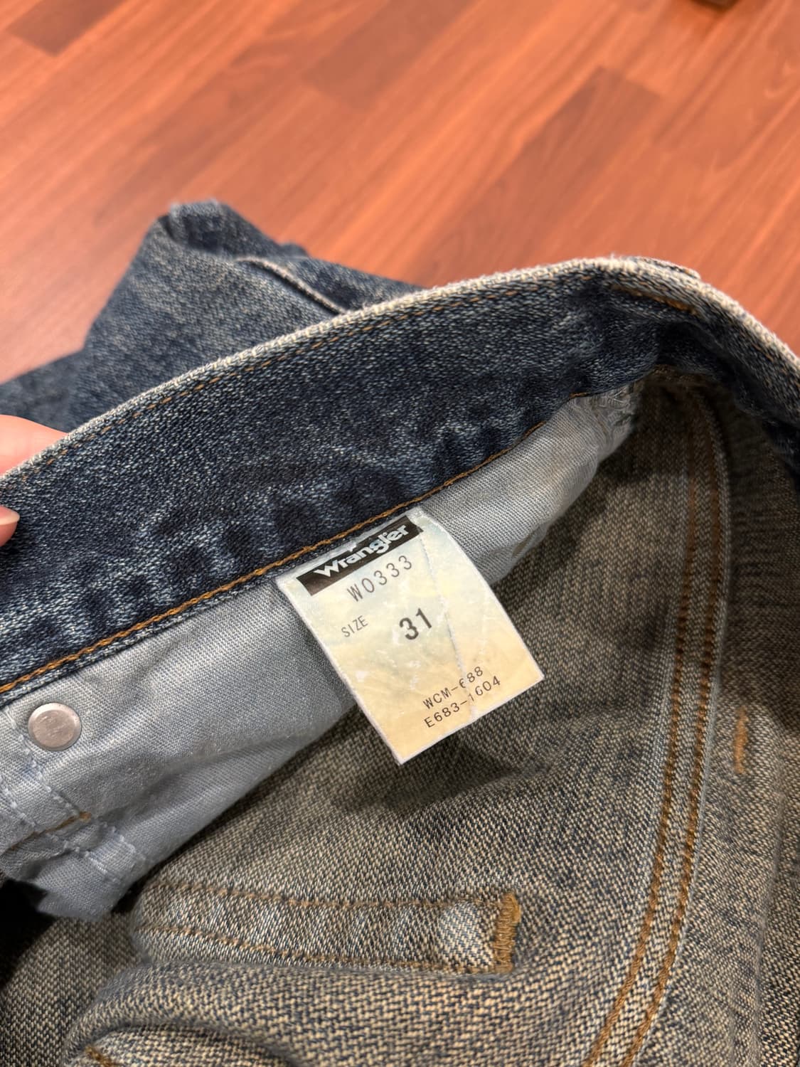 Wrangler 랭글러 컷오프 데님 팬츠 (31inch) 상품이미지8