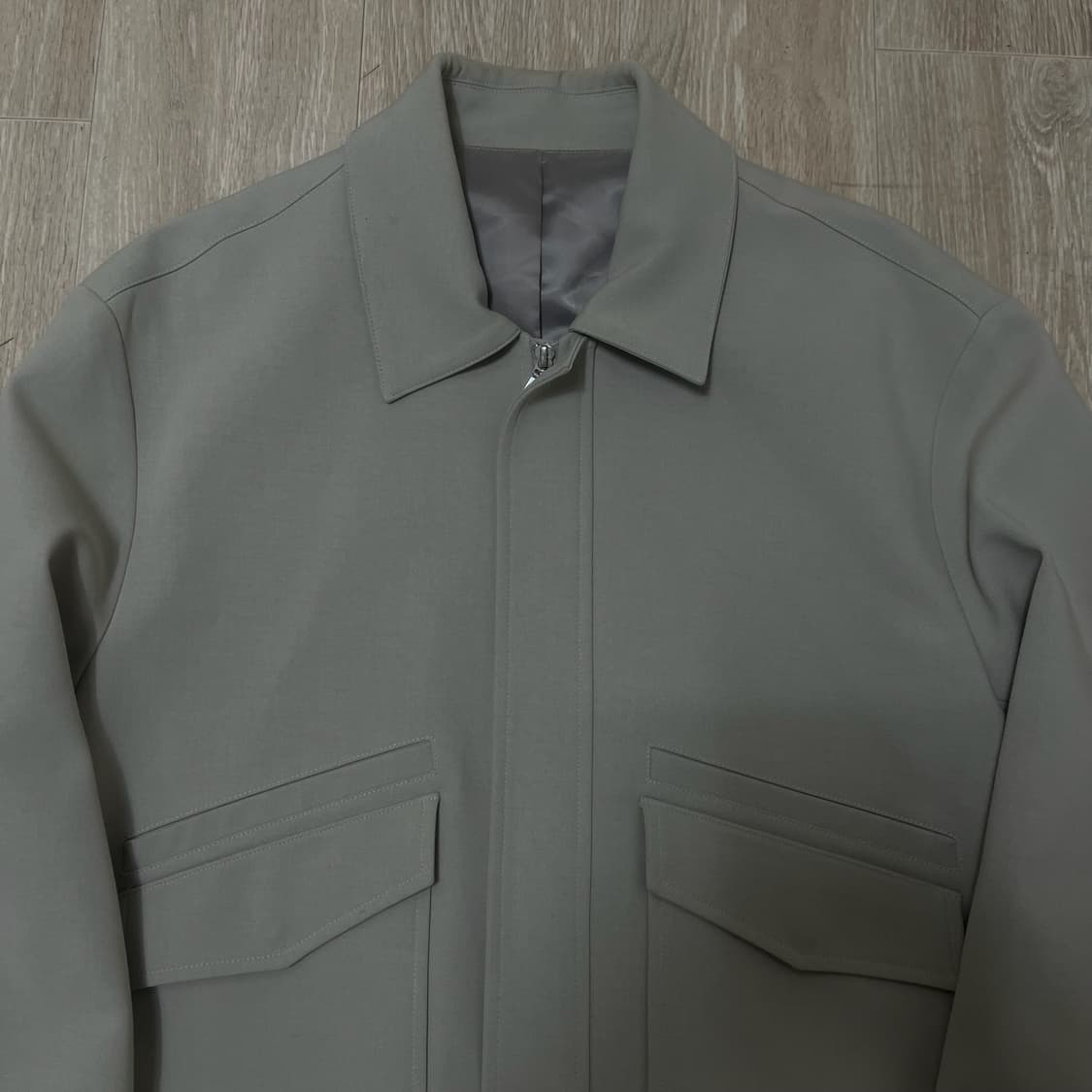 드로우핏 남성 미니멀 포켓 블루종 자켓 L/100  상품이미지2