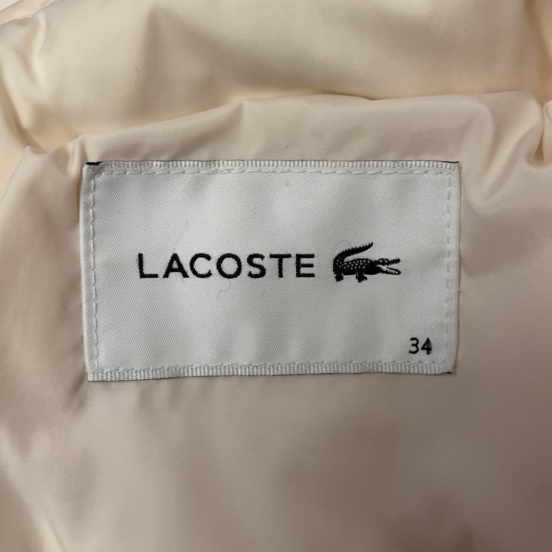 라코스테 (우먼) 구스다운 경량 패딩 자켓   상품이미지6