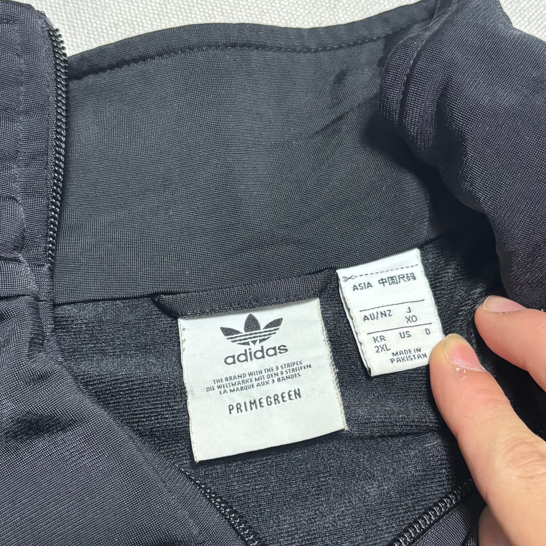 2XL 아디다스 파이어버드 블랙 트랙탑 상품이미지4