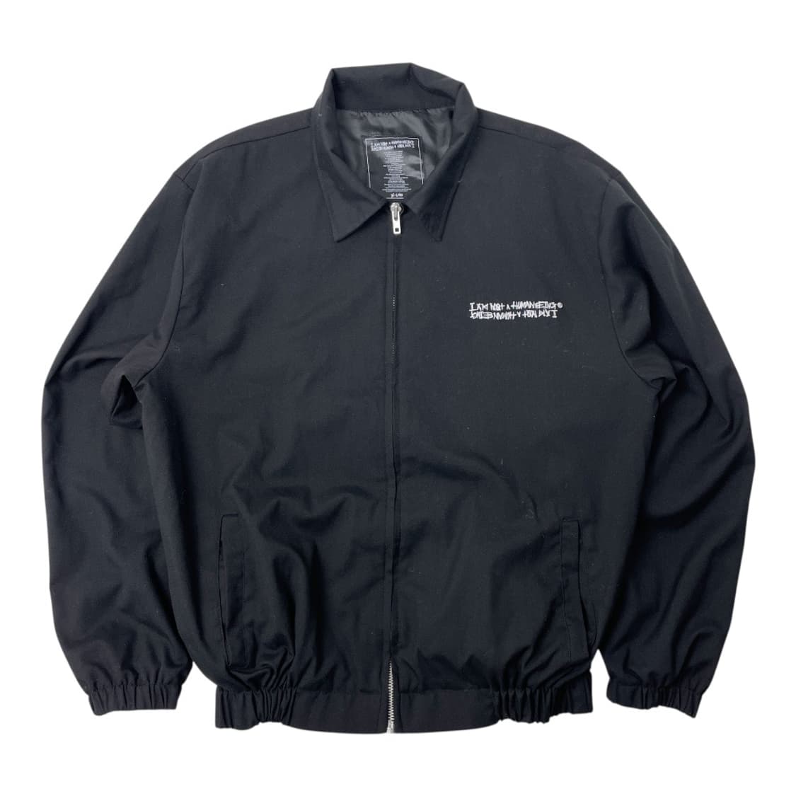 [중고] 아임낫어휴먼비잉 오토그래프 카라 집업 재킷 XL 상품이미지1