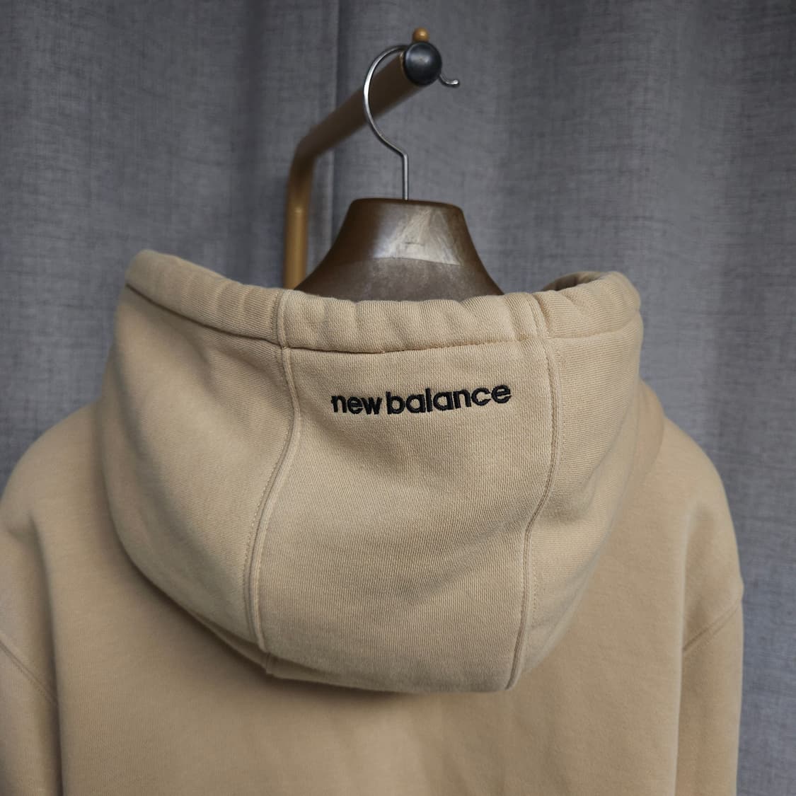 M ) 뉴발란스 에센셜 기모 후드 조거팬츠 세트 상품이미지4