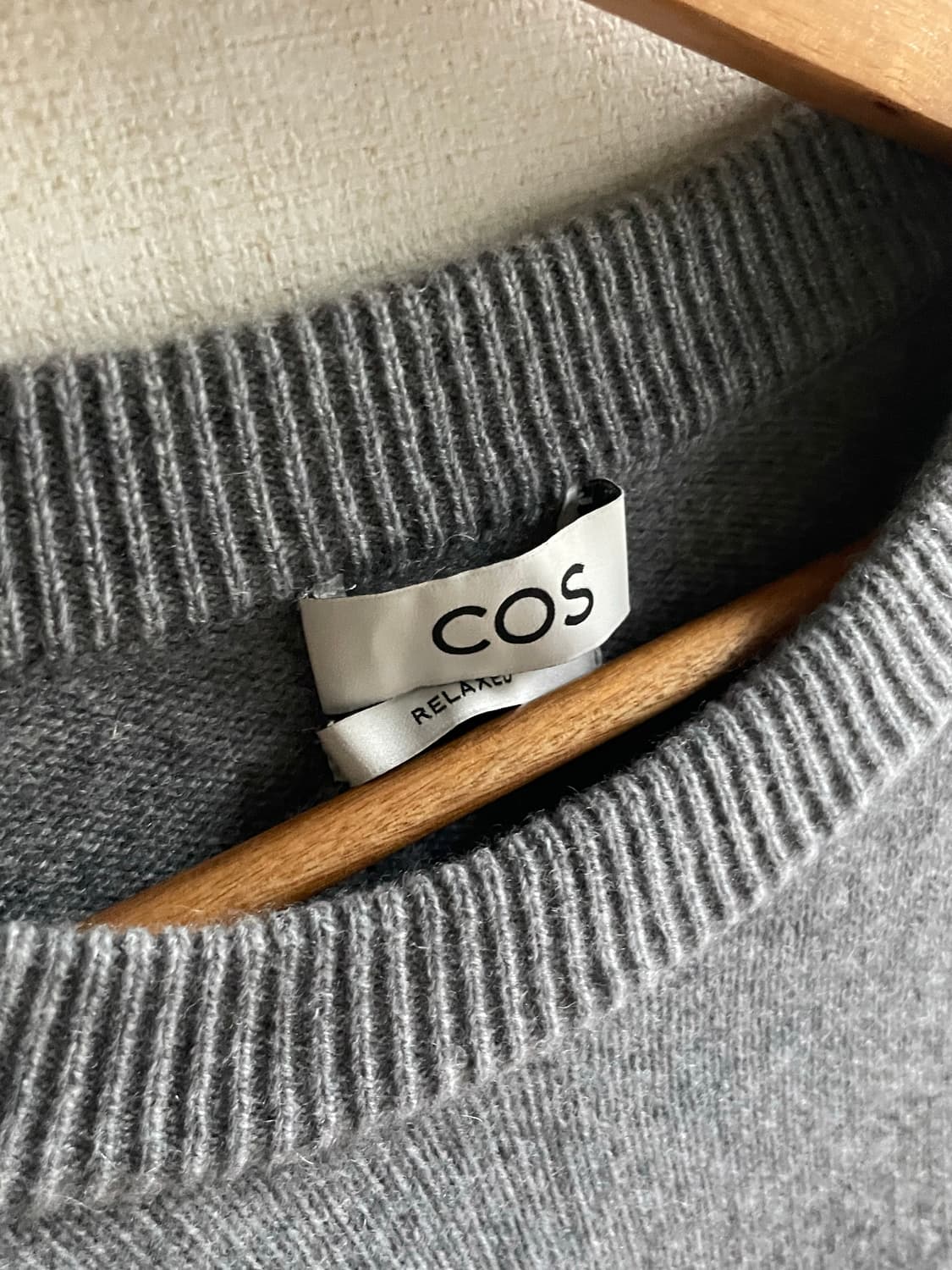 코스 COS 캐시미어 100% 니트 그레이 S(100-103) 상품이미지2