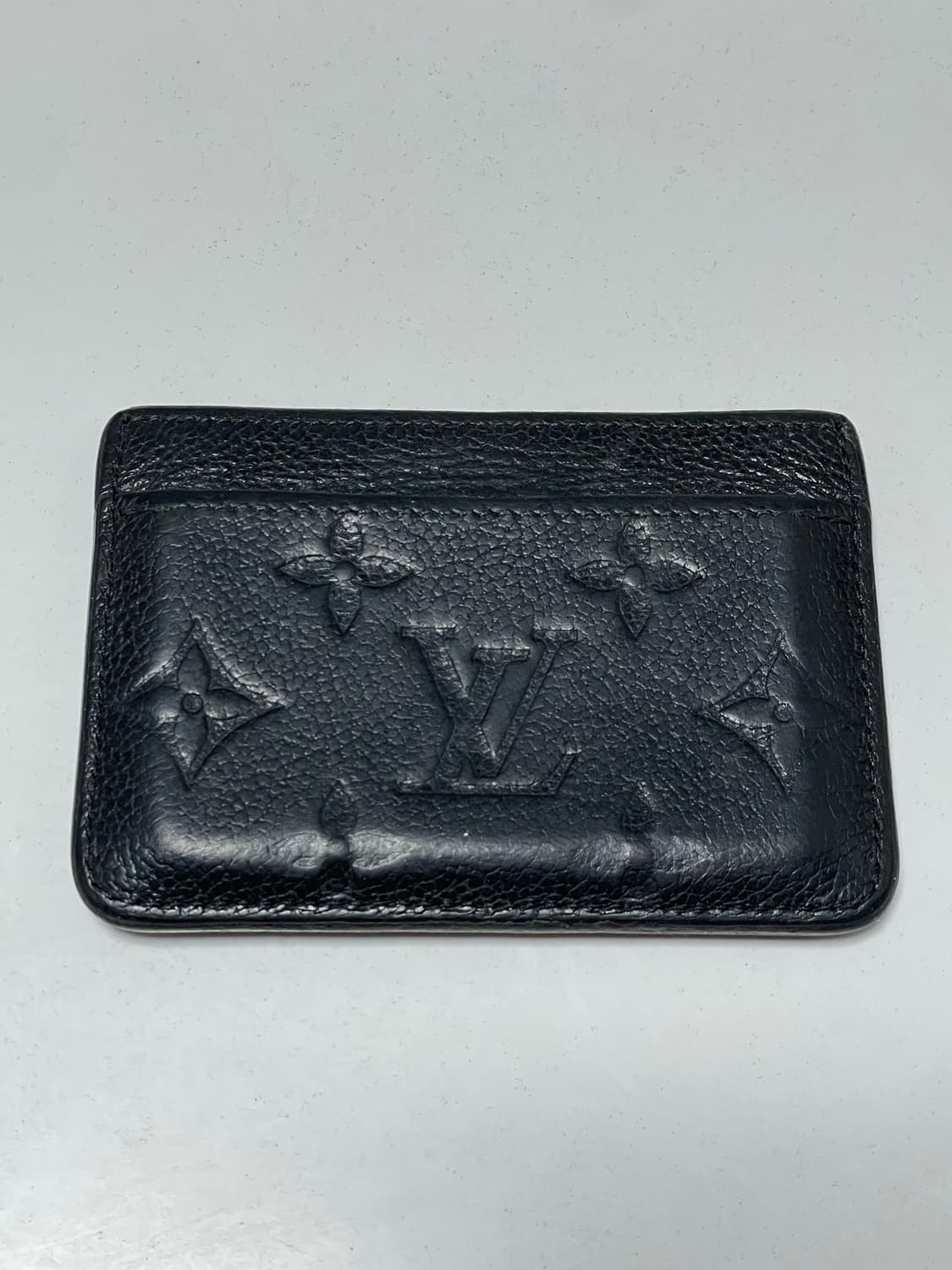 (정품)루이비통 앙프렝뜨 블랙 카드지갑 상품이미지2