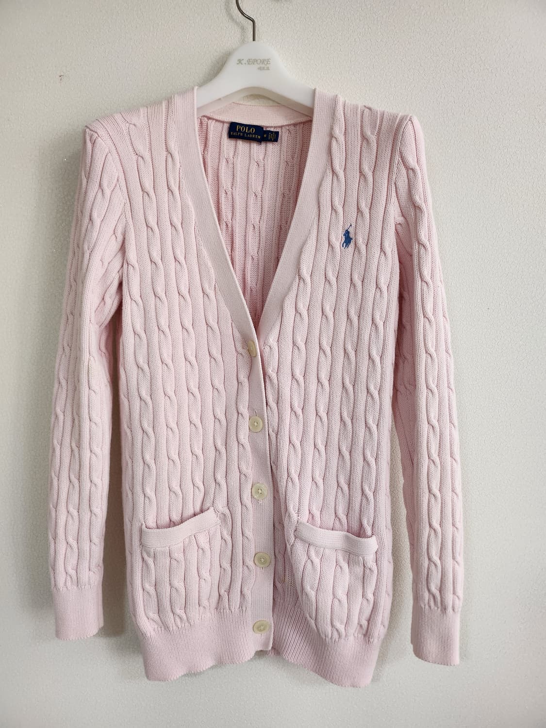 폴로랄프로렌 케이블가디건 (M 상품이미지2