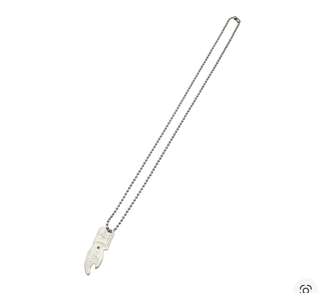 히스테릭 글래머 유페이 목걸이 실버 상품이미지1