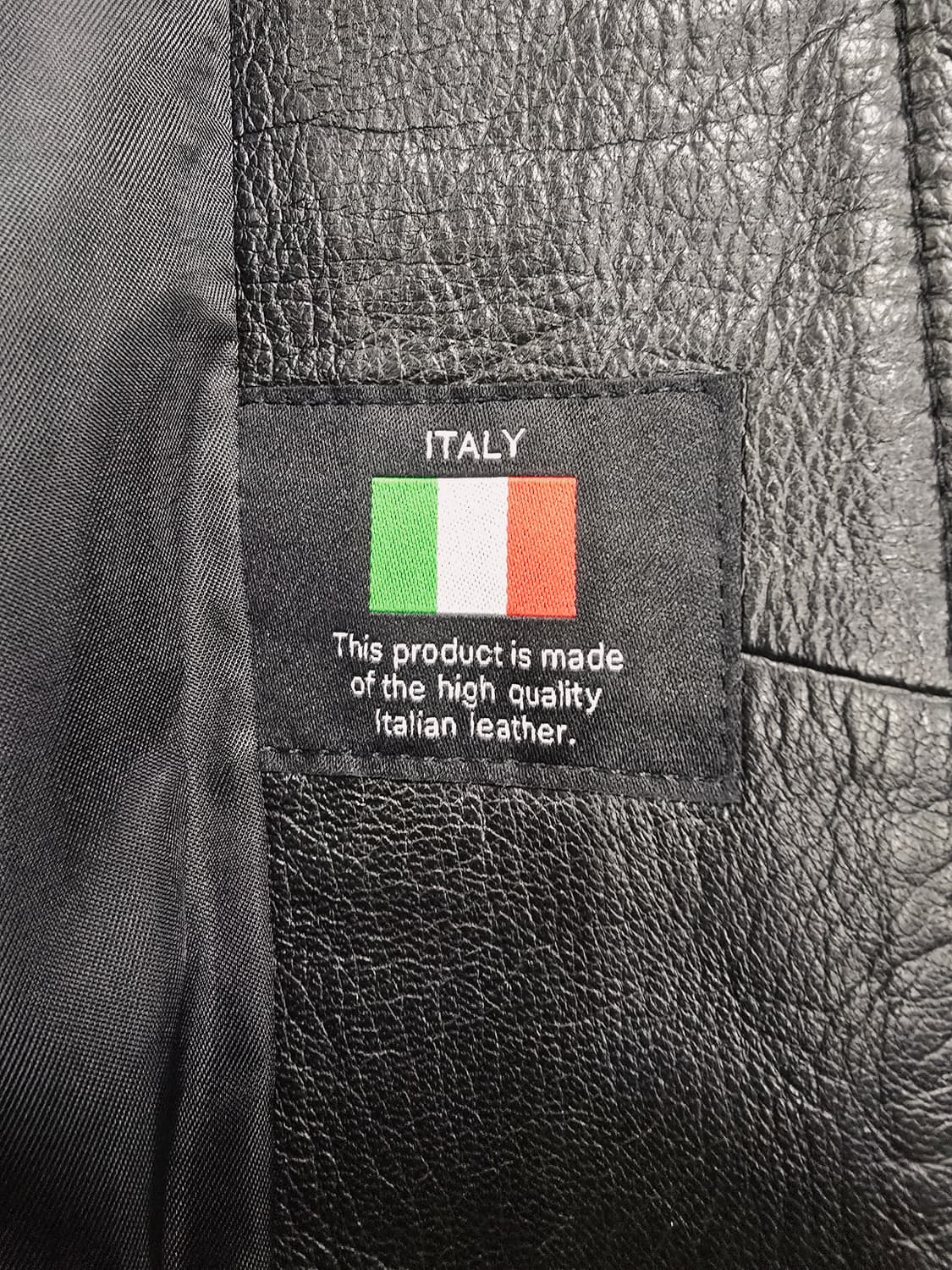 ninesix 블랙 이태리양가죽 롱 코트 상품이미지9