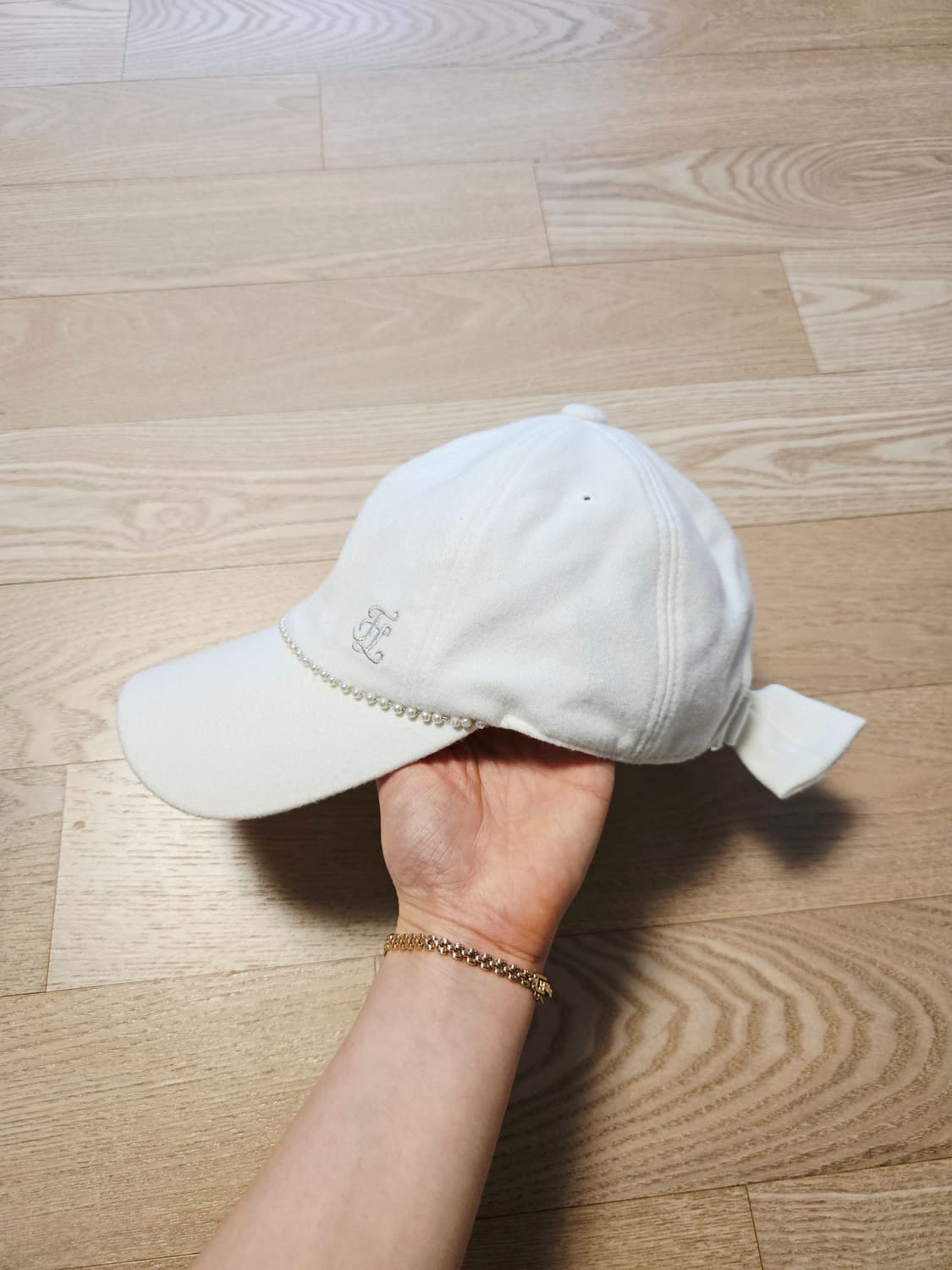 페어라이어 리본 골프 모자 상품이미지1