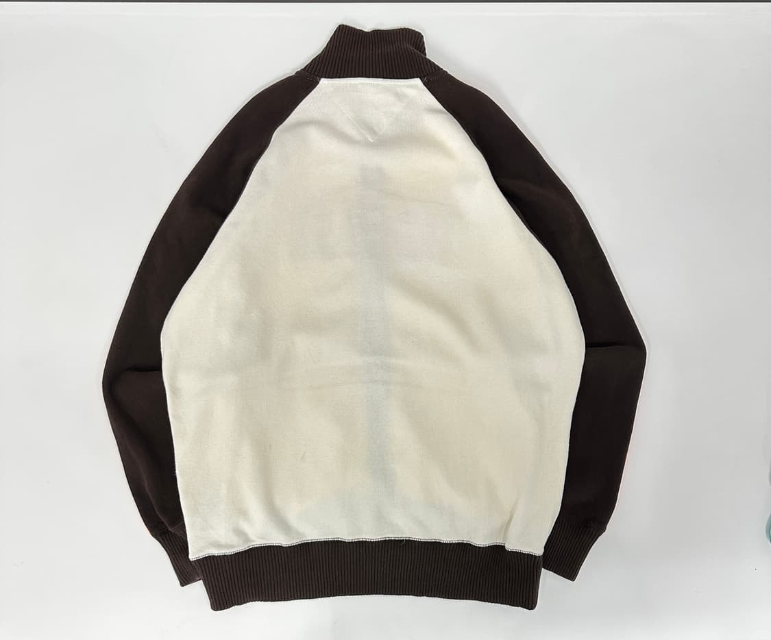 타미 힐피거 재팬 하이넥 져지 니트집업 (XL) 상품이미지3