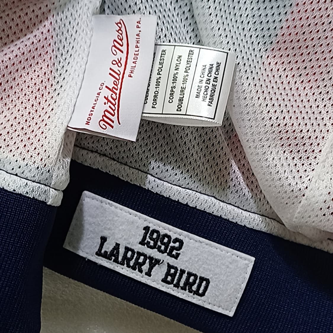 농구 미국 대표팀 드림팀 BIRD 웜업 자켓 L 거의새것 사랑봉봉 상품이미지5