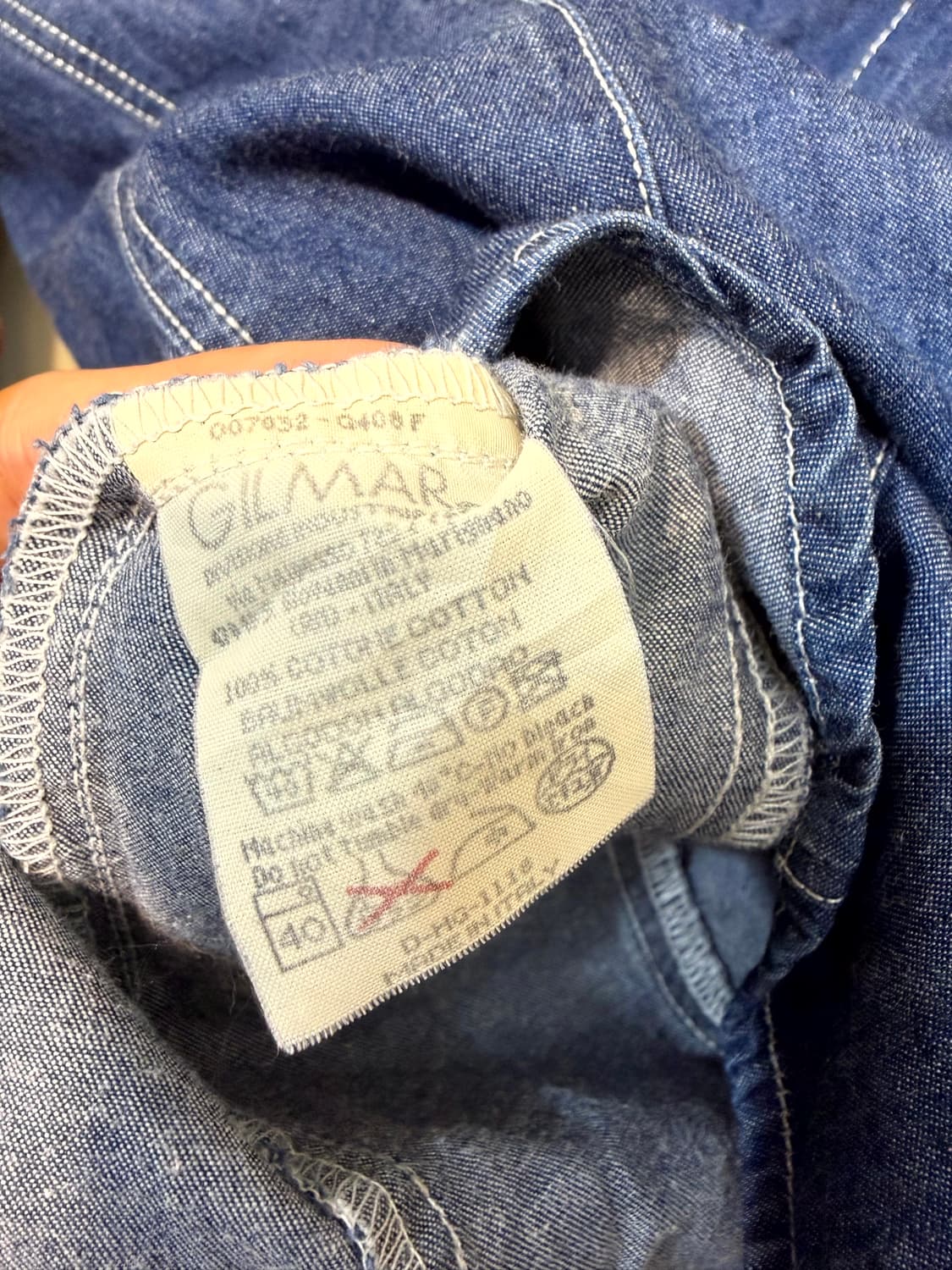 ICEBERG JEANS 아이스 버그데님셔츠 (Made In Italy) 상품이미지8