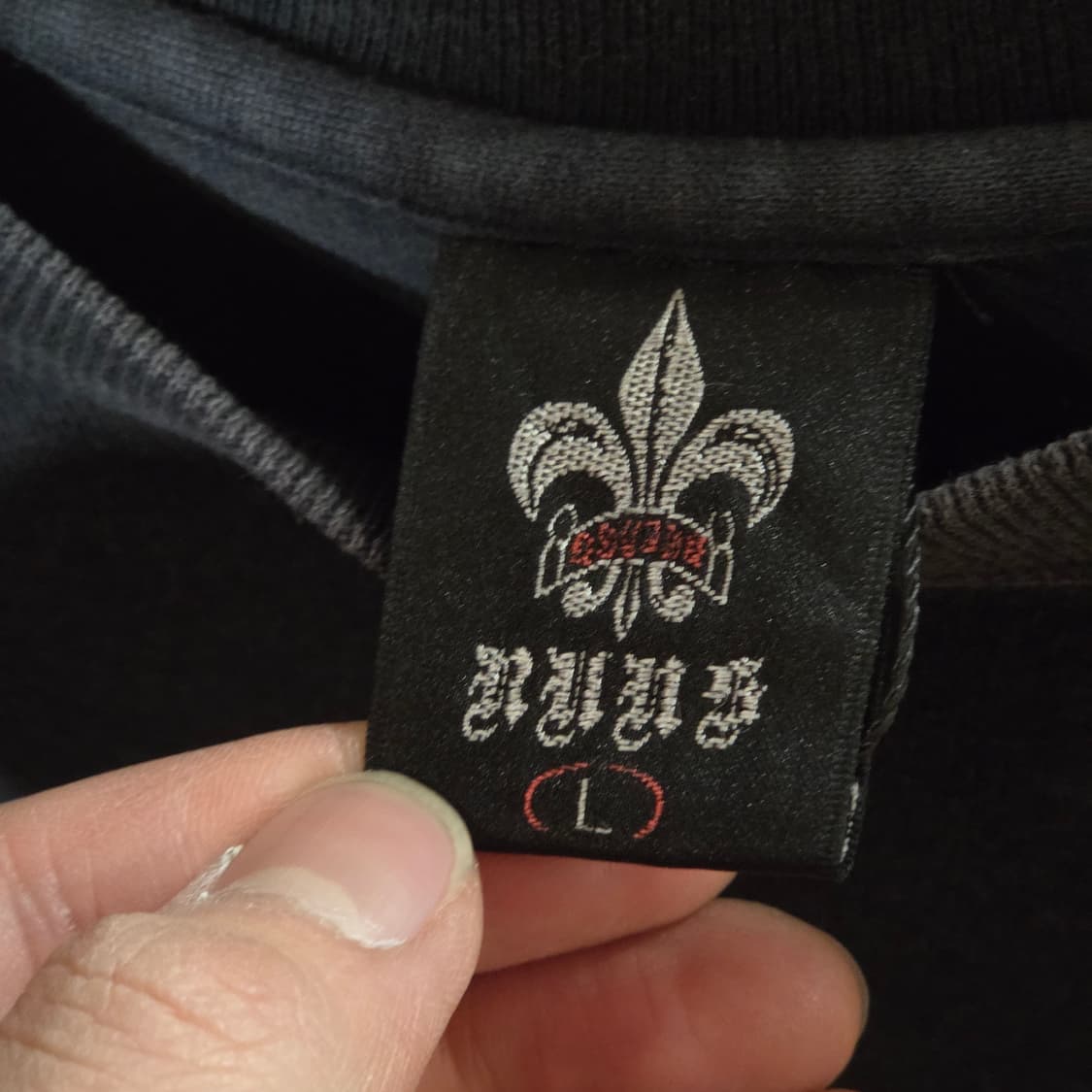 JPN 펑크 날개 자수 롱슬리브 상품이미지6