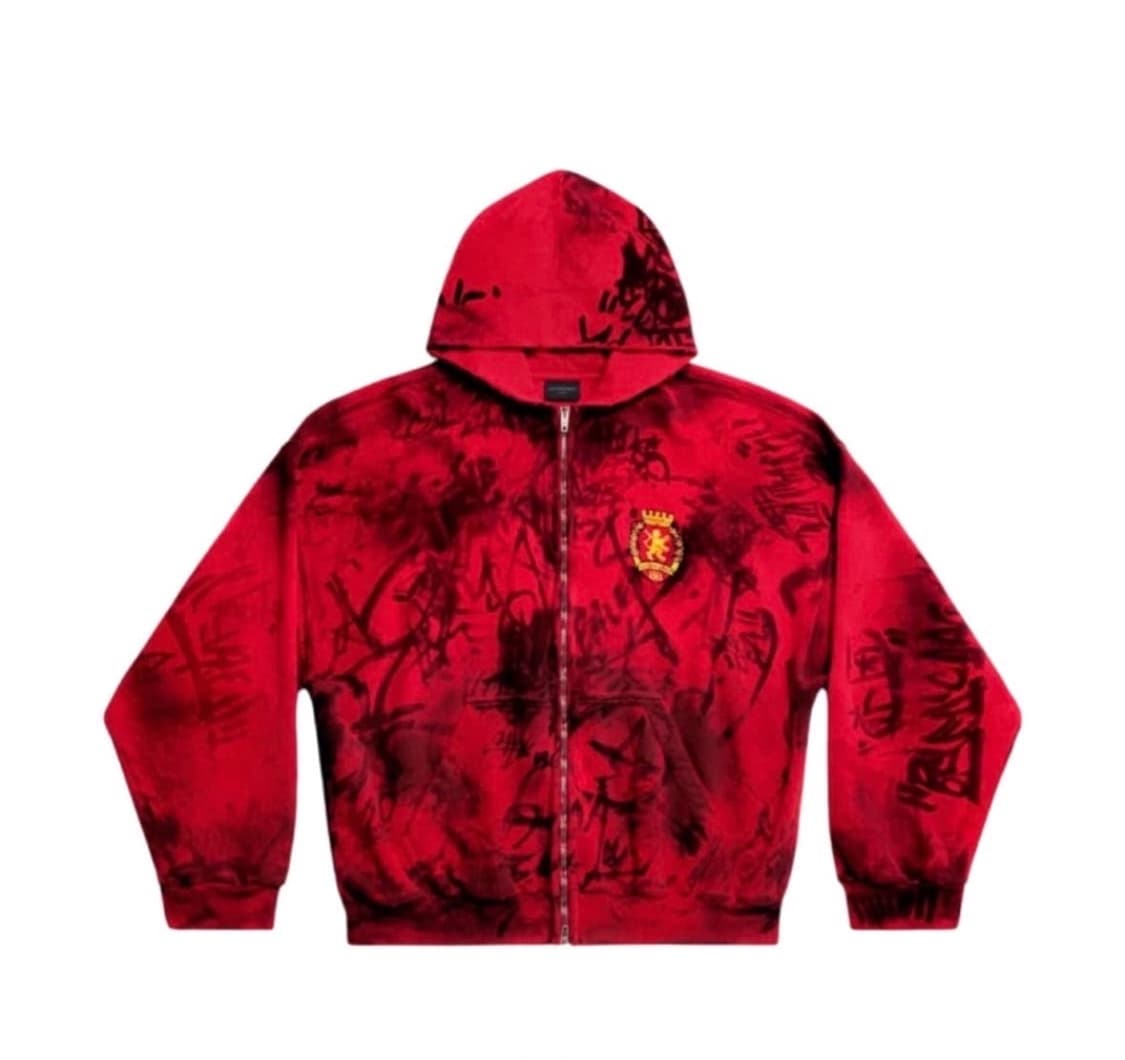 발렌시아가 스케이터 m사이즈 후드집업 상품이미지1