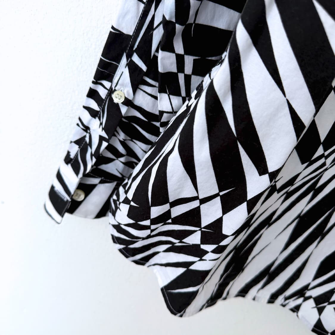 베르사체 H&M 콜라보 기하학 지브라 셔츠 상품이미지7
