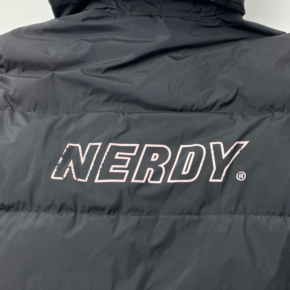 [택포] 널디 롱패딩 후드 점퍼 블랙 M 상품이미지4