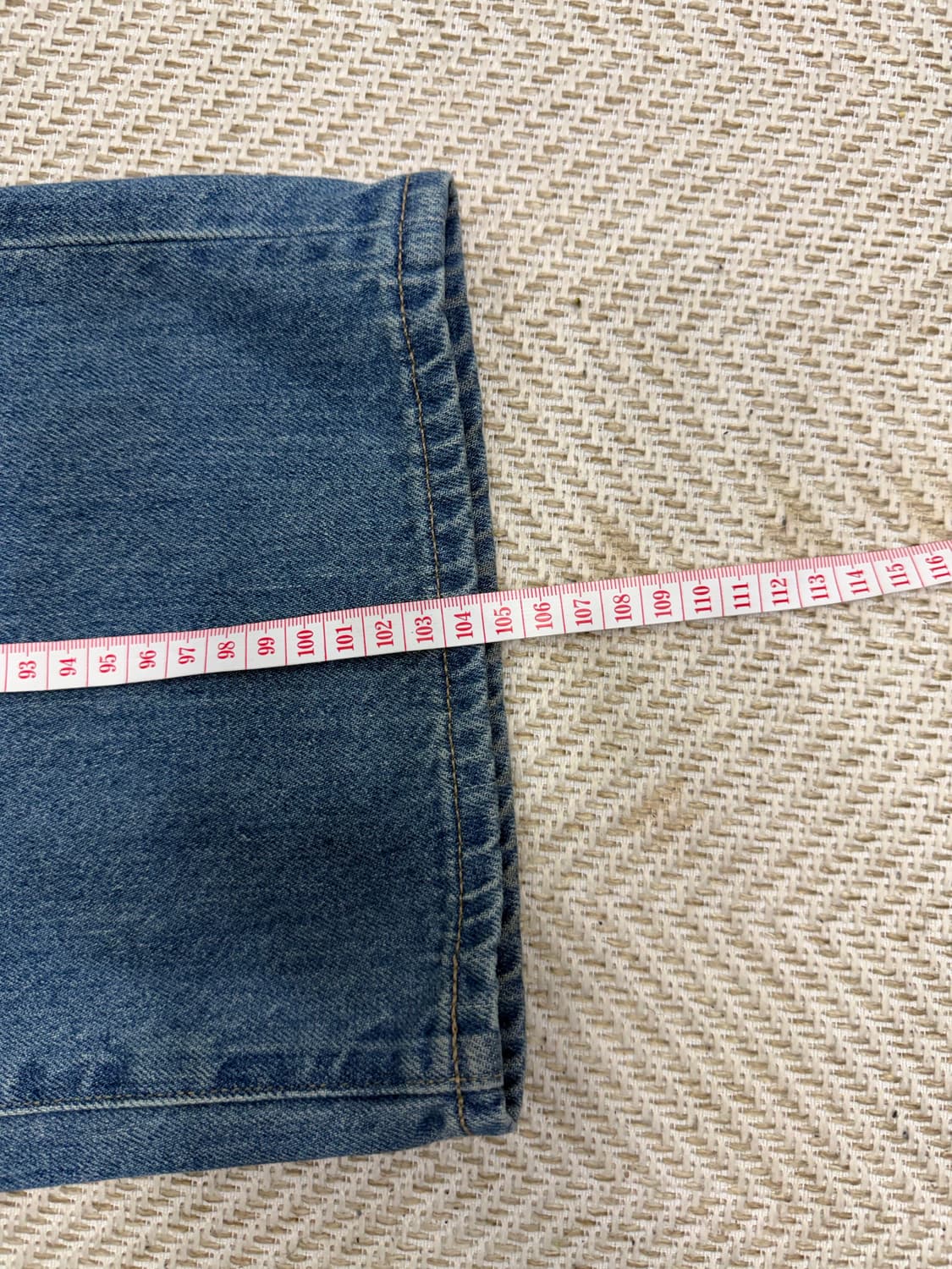 정품) 유니클로 JW앤더슨 데님 팬츠 30 상품이미지8