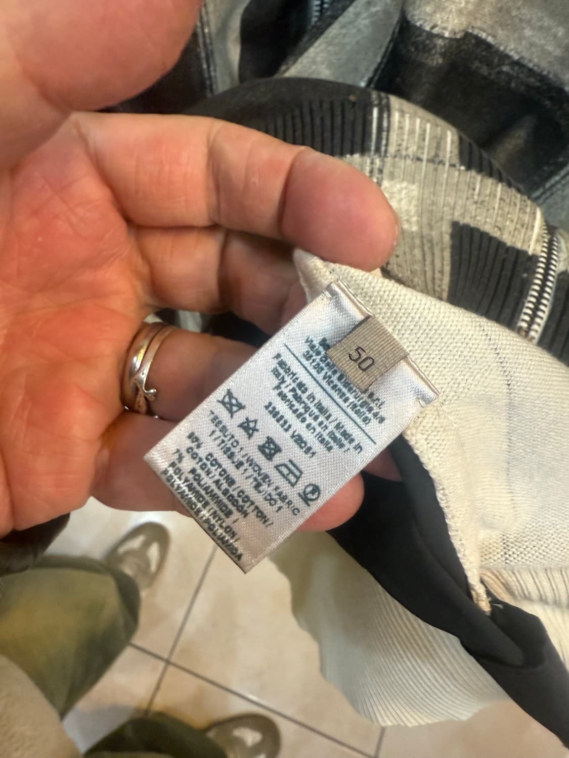 50/100-105 정품 보테카베네타 체크점퍼 팝니다 상품이미지5