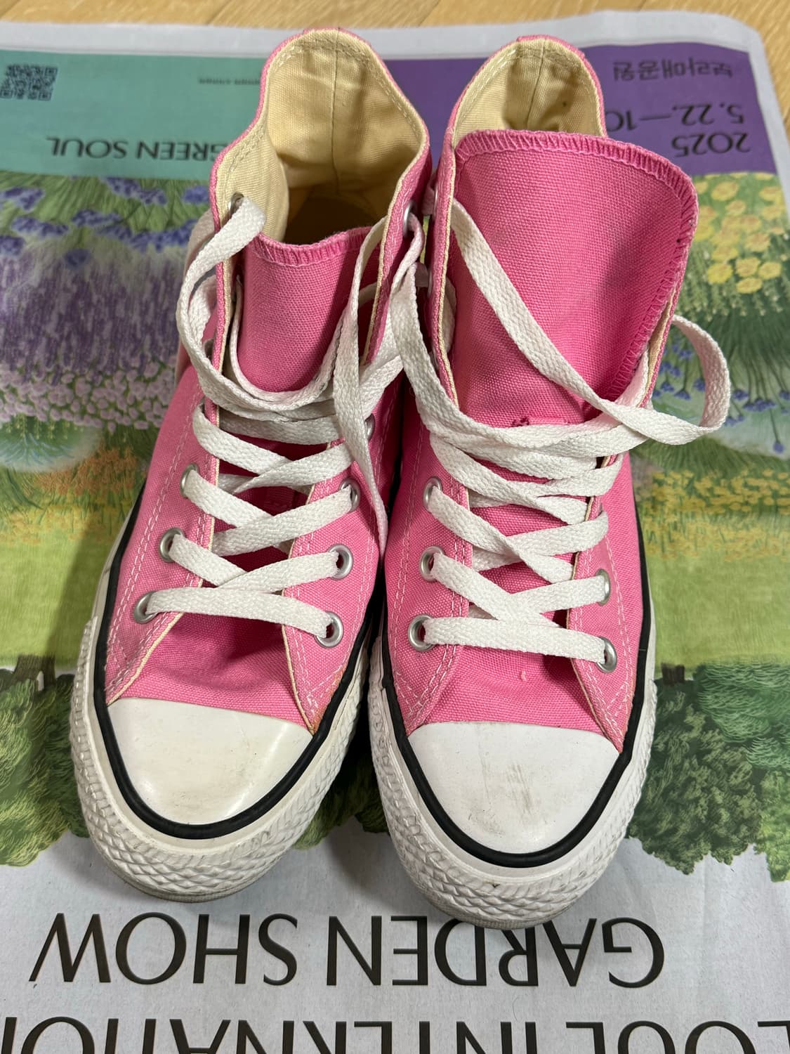 컨버스 올스타 하이 핑크 230 상품이미지2