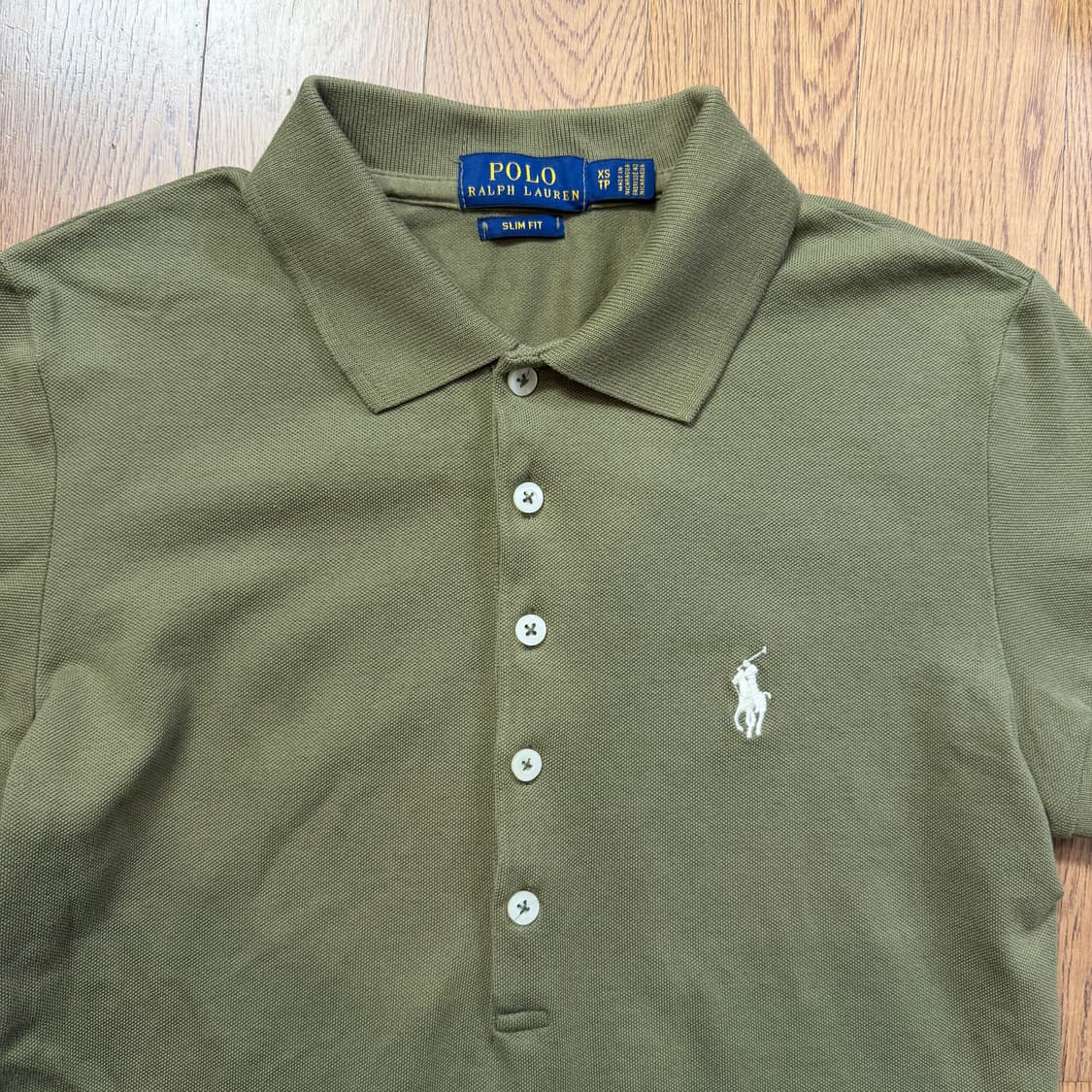 폴로 랄프로렌 W 슬림핏 스트레치 폴로 셔츠 상품이미지2