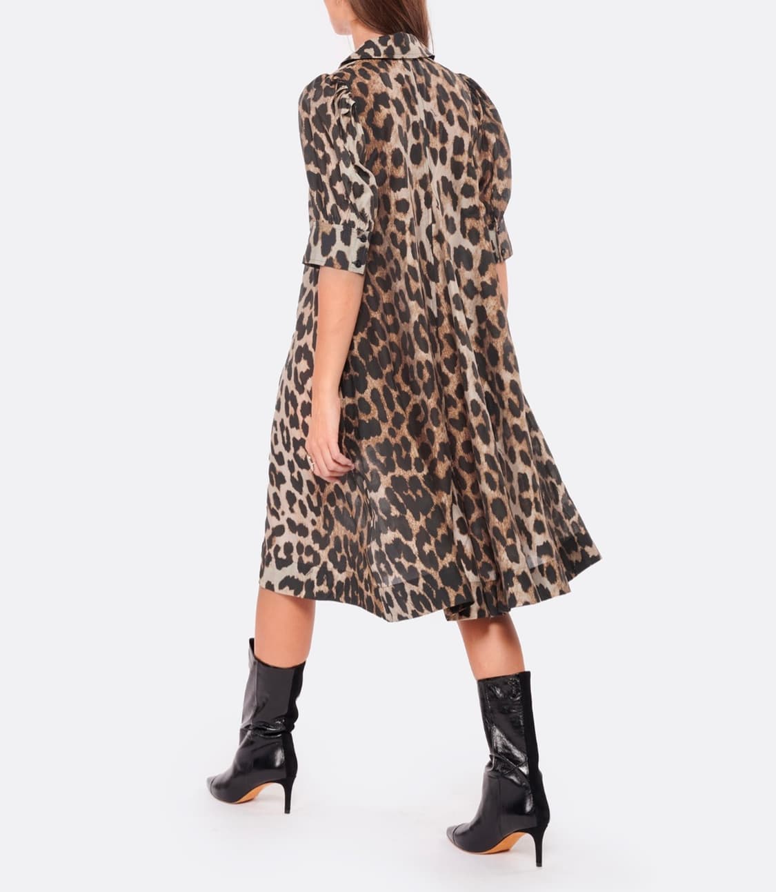 가니 로브 시어 보일 레오파드 상품이미지2