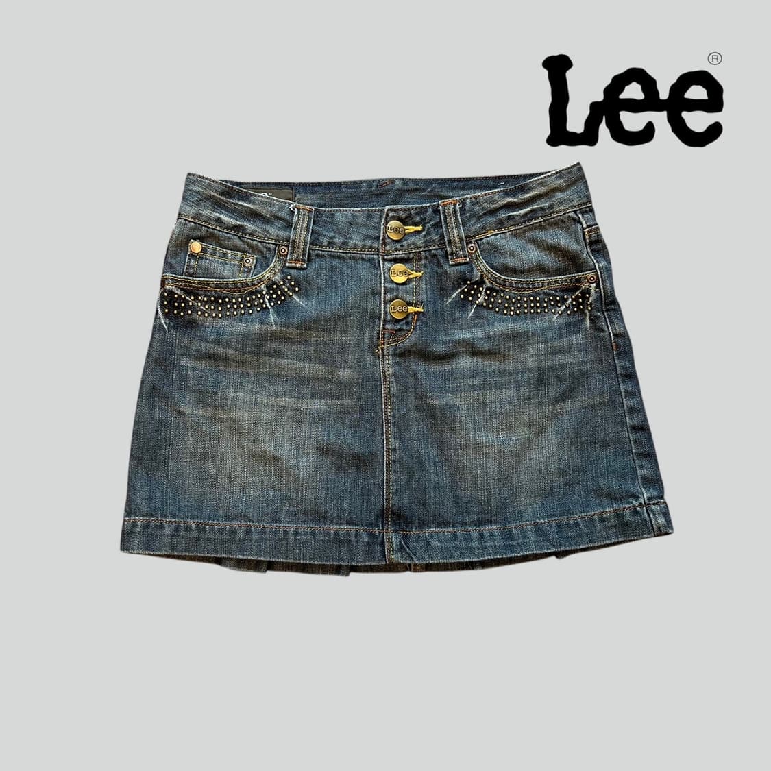 [26]LEE 리 빈티지 데님 치마  상품이미지1