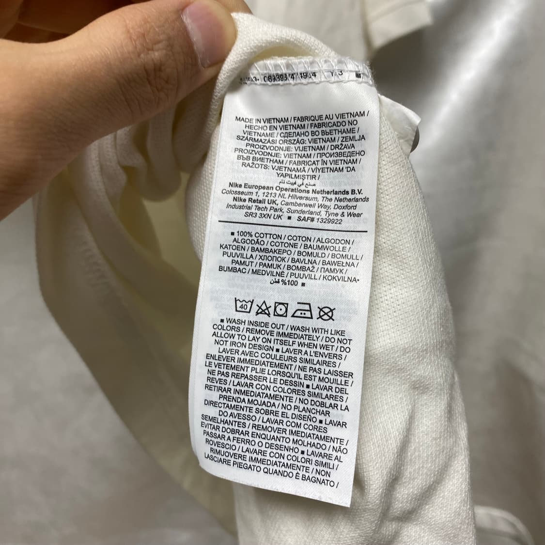 나이키 로고 PK 티셔츠 L 상품이미지4