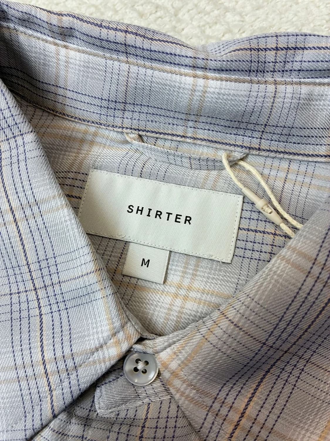 셔터 SHIRTER 24ss 나보나 체크 셔츠 PN6003    상품이미지7