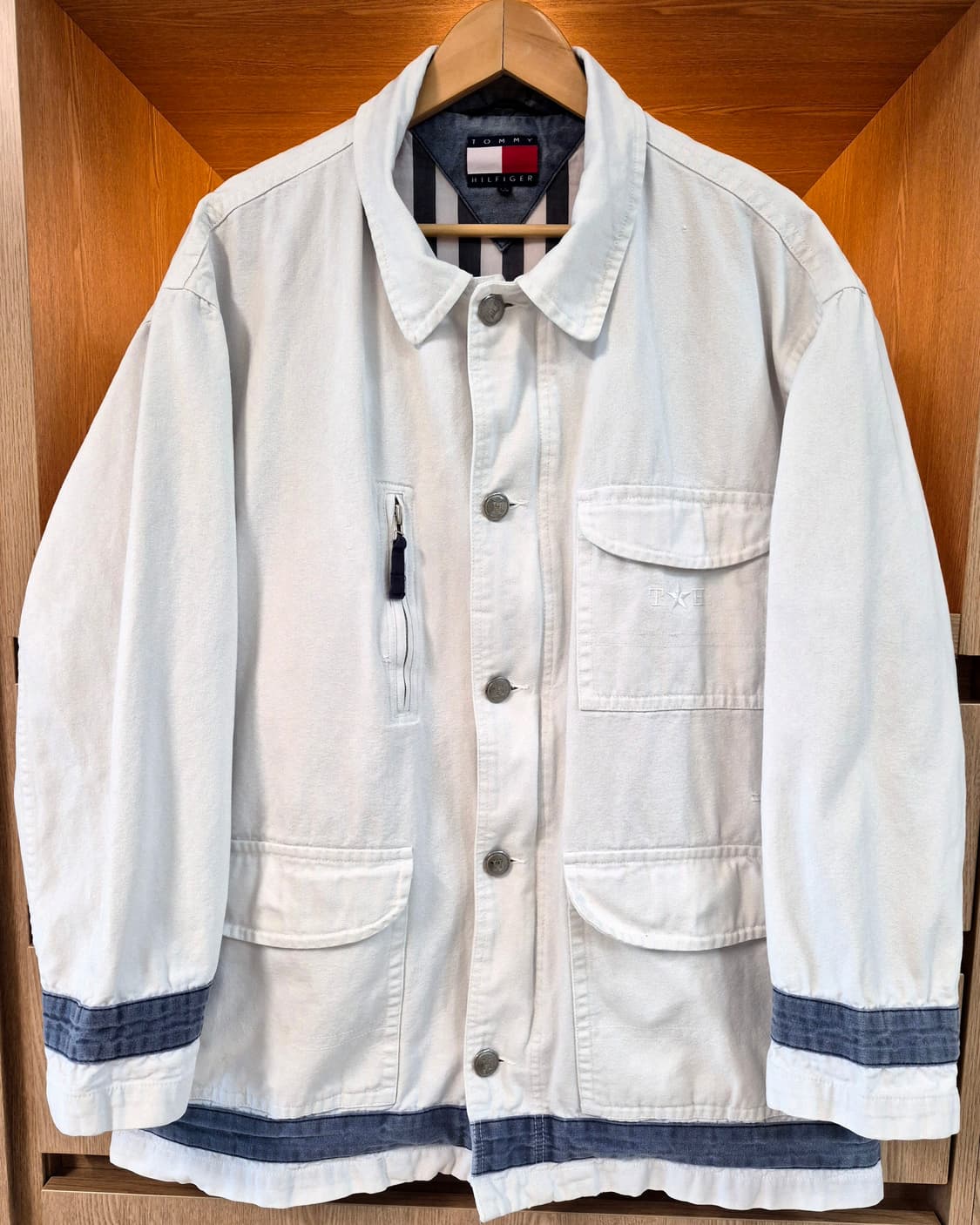 90s Tommy Hilfiger Canvas Chore Jacket 상품이미지1