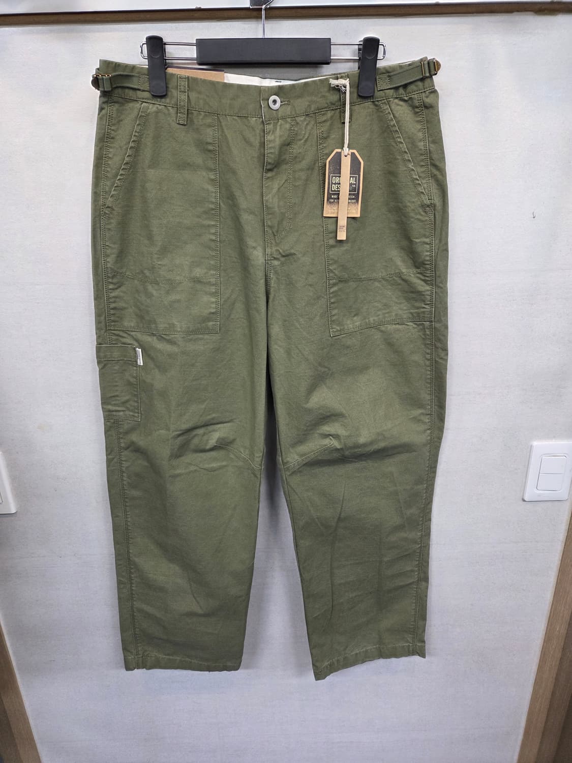 빈티지 오리지널 디자인 퍼티그 팬츠 xl 대략  33 상품이미지1