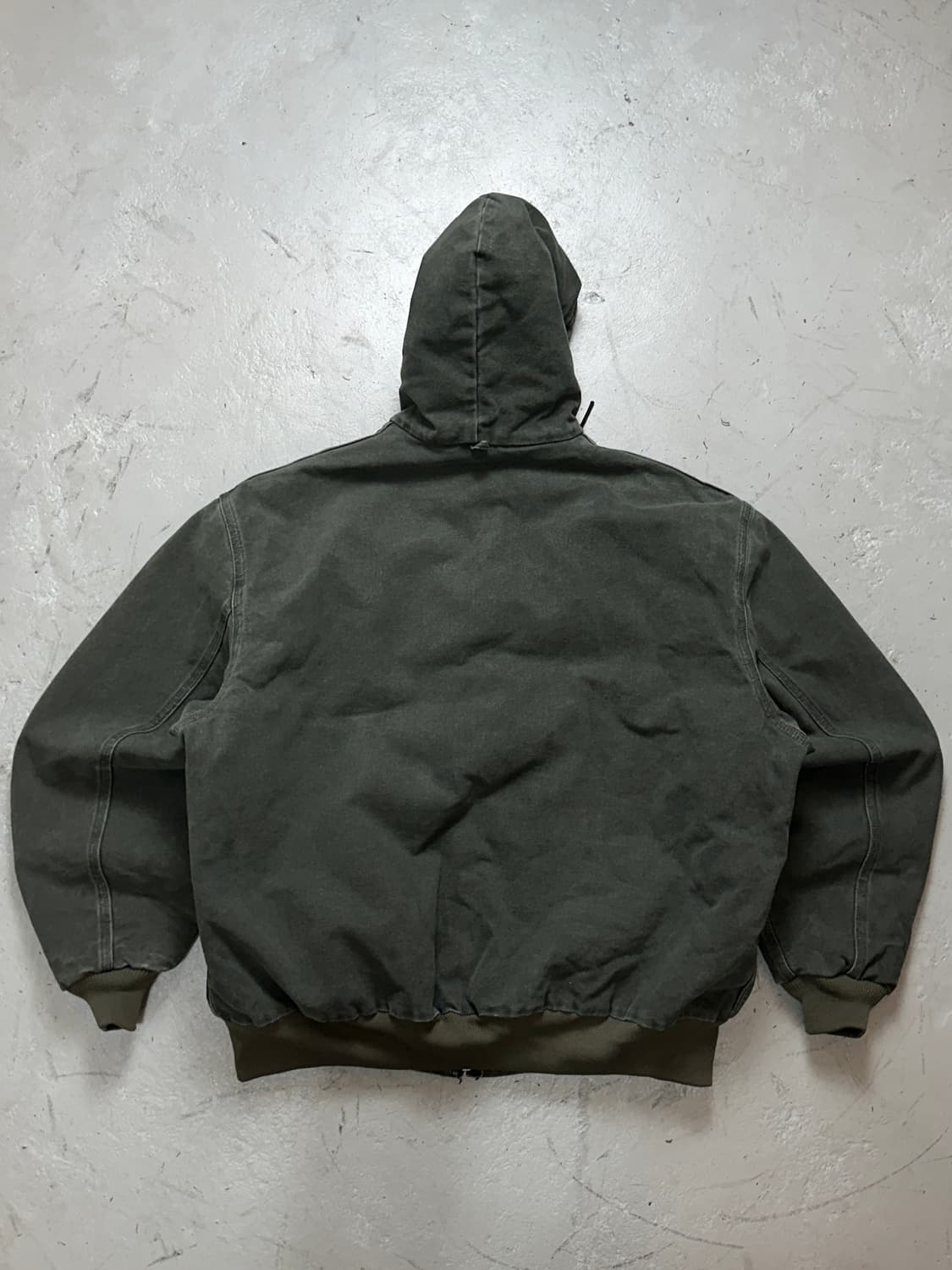 00s USA Made 칼하트 J68 액티브 자켓 칼하트 MOS 모스그린 상품이미지4