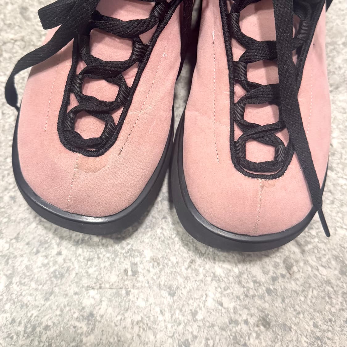 (230) 마뗑킴 ms129 스니커즈 핑크 상품이미지2