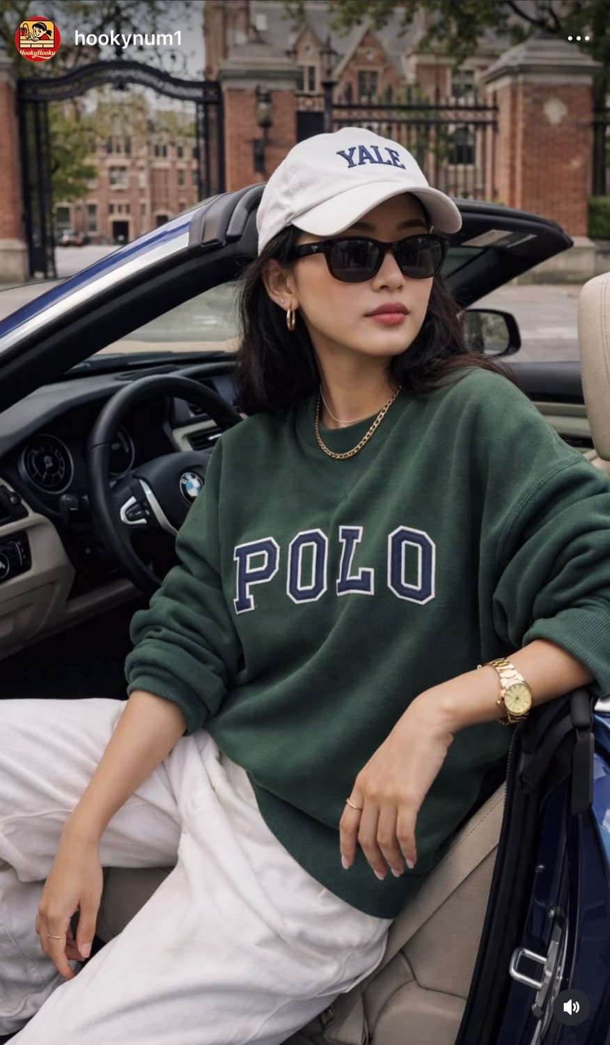 폴로 랄프로렌 POLO 아치 로고 스웻셔츠 (딥그린) 상품이미지1
