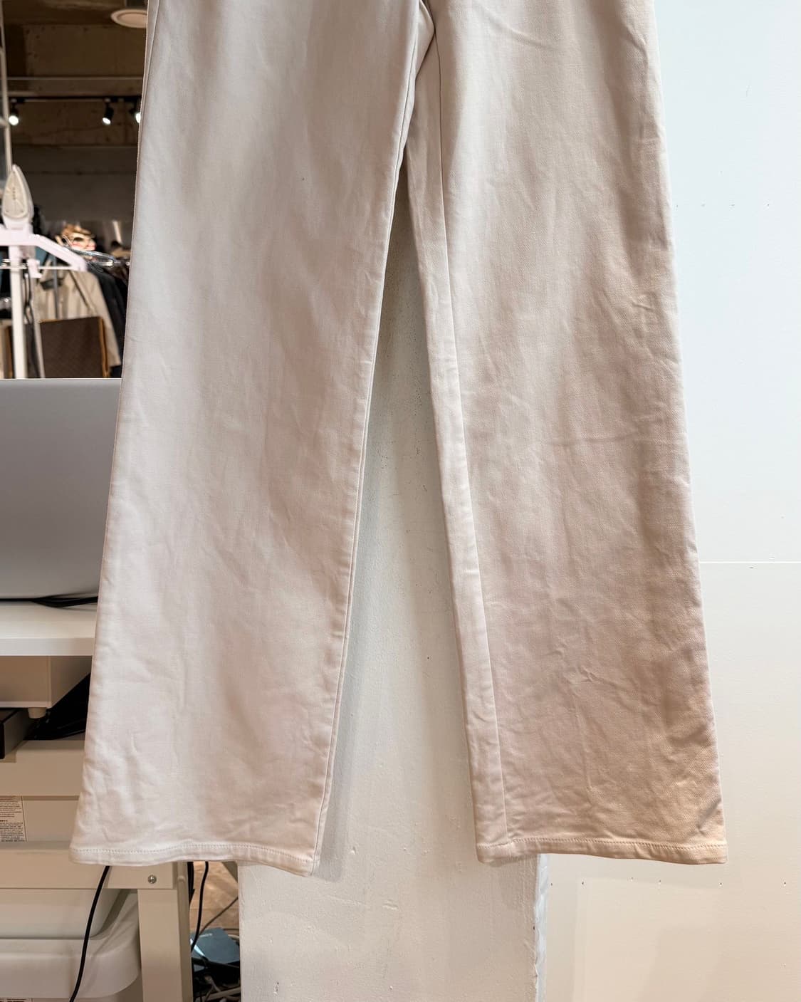 크리스찬 디올 부티크 아이보리 와이드 팬츠  상품이미지7